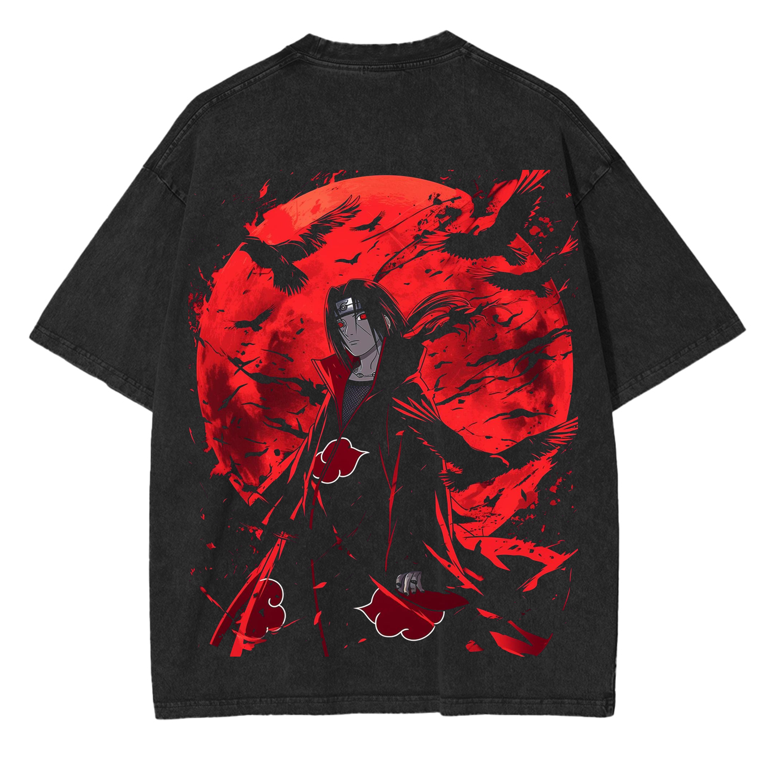 Itachi Uchiha,Naruto Anime  Unsiex Washed T-Shirt