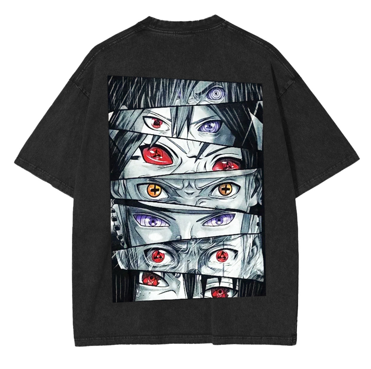 Naruto Anime Unsiex Washed T-Shirt