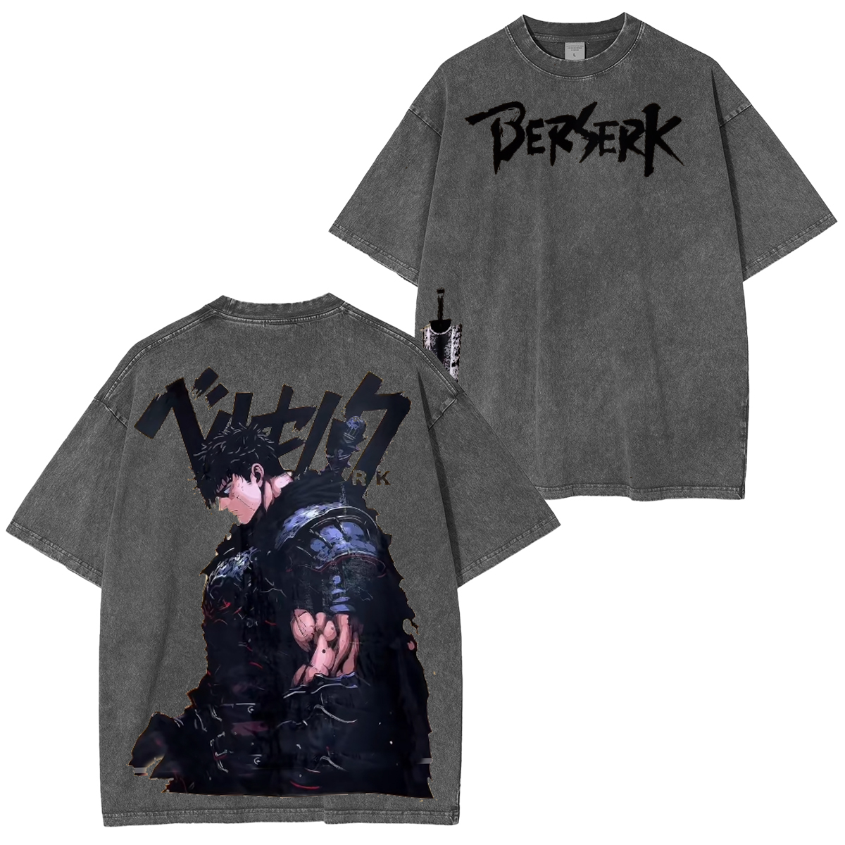 Griffith Fallen Angel & Guts Berserker Rage Vintage Tee
