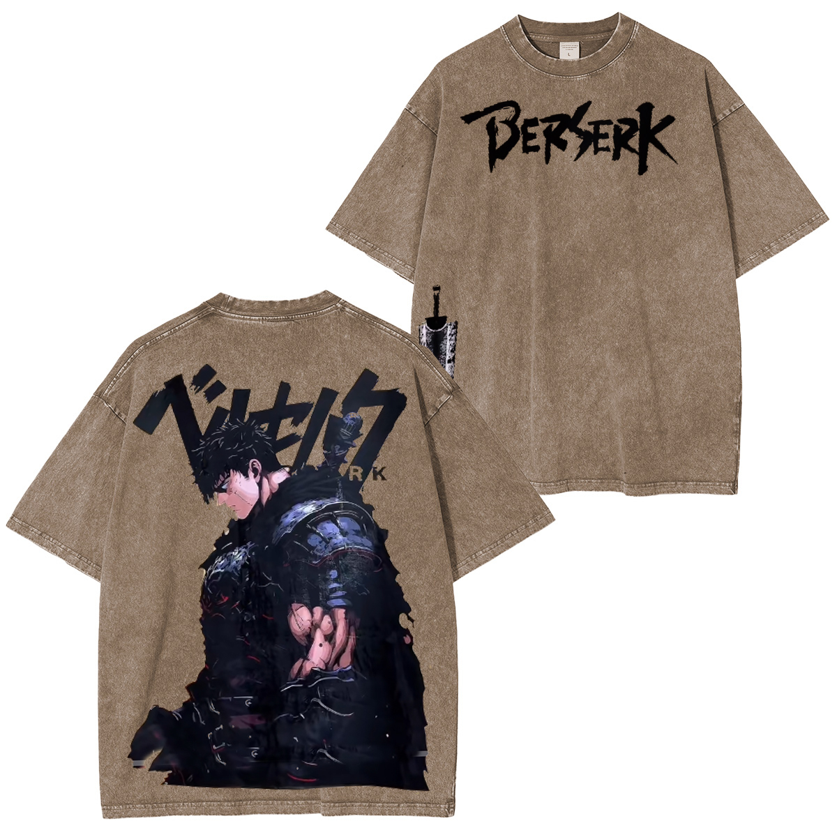 Griffith Fallen Angel & Guts Berserker Rage Vintage Tee