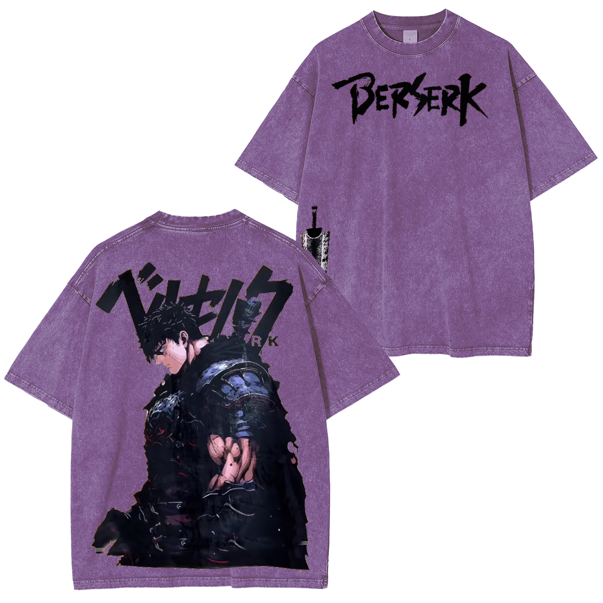 Griffith Fallen Angel & Guts Berserker Rage Vintage Tee