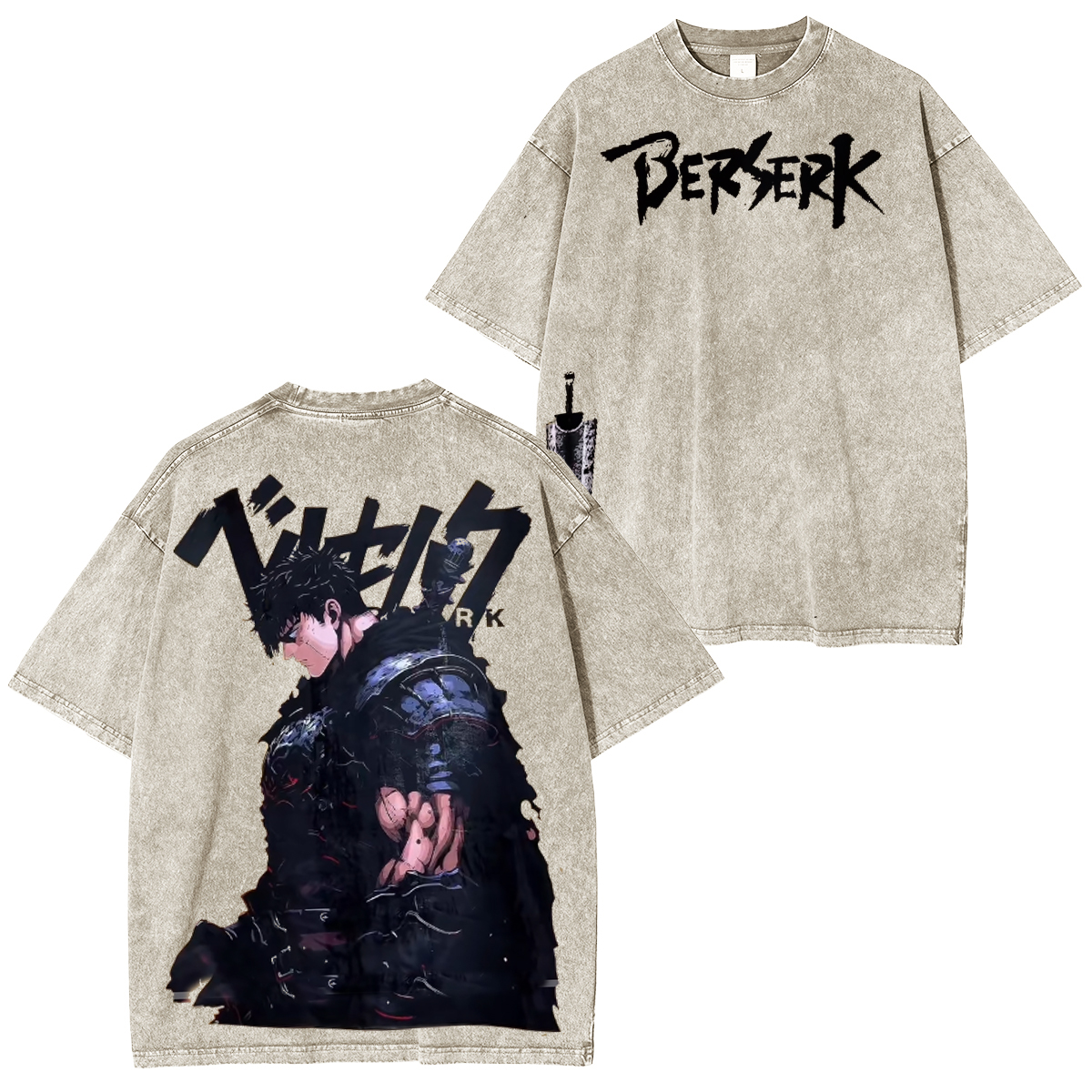 Griffith Fallen Angel & Guts Berserker Rage Vintage Tee