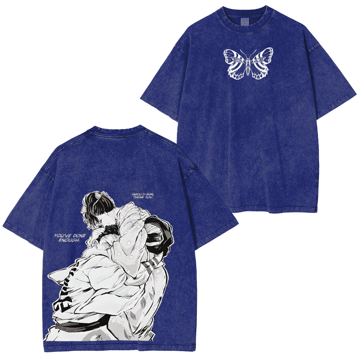 Akaza Demonslayer Vintage Tee