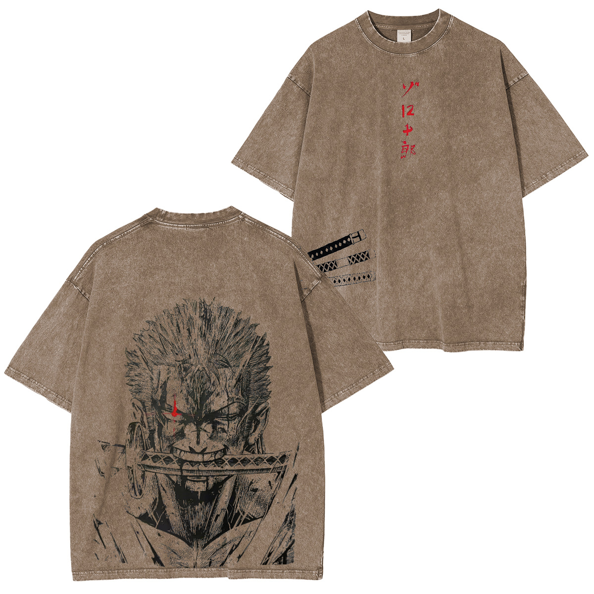 Zoro Onepiece Vintage Tee