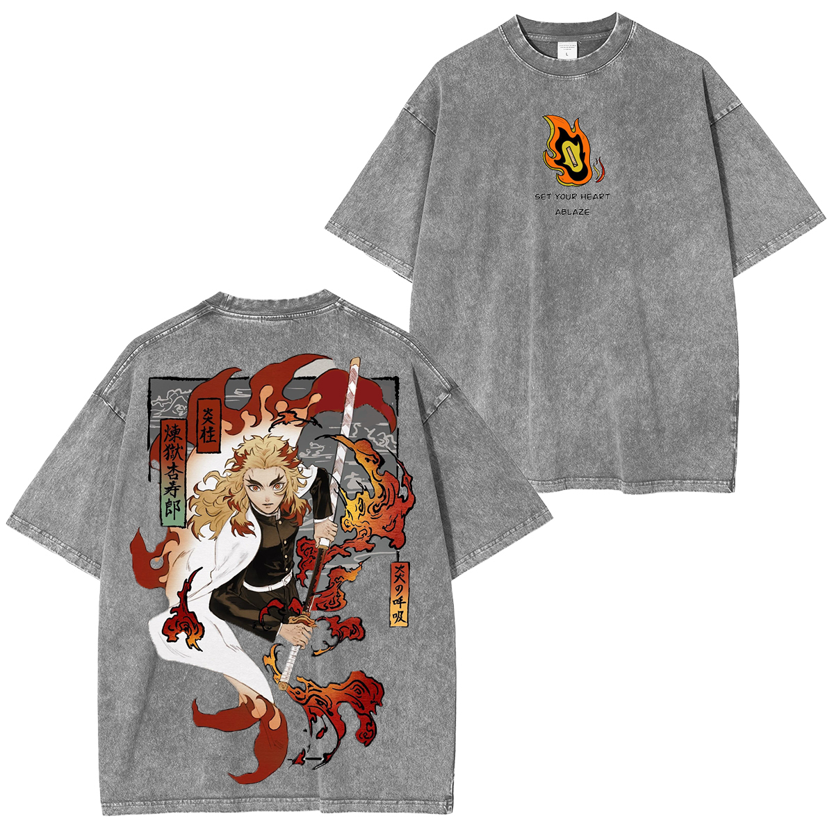 Regoku Demon Slayer Vintage Tee