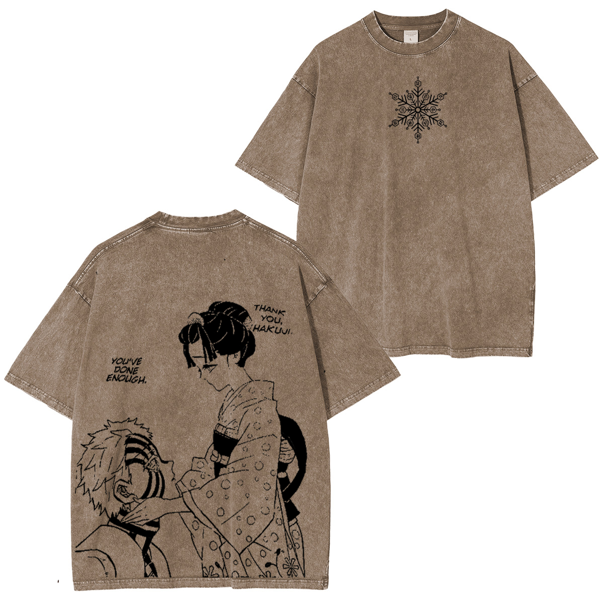 Akaza x Koyuki Graphic,Demon Slayer Vintage Tee
