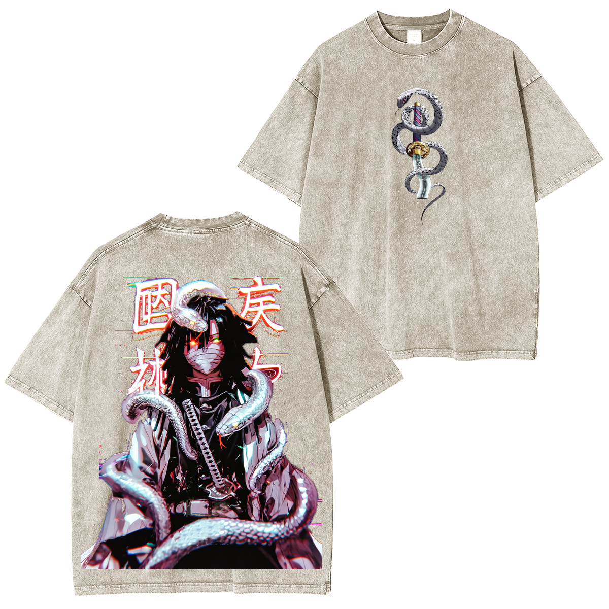 Obanai Iguro Demon Slayer Vintage Tee