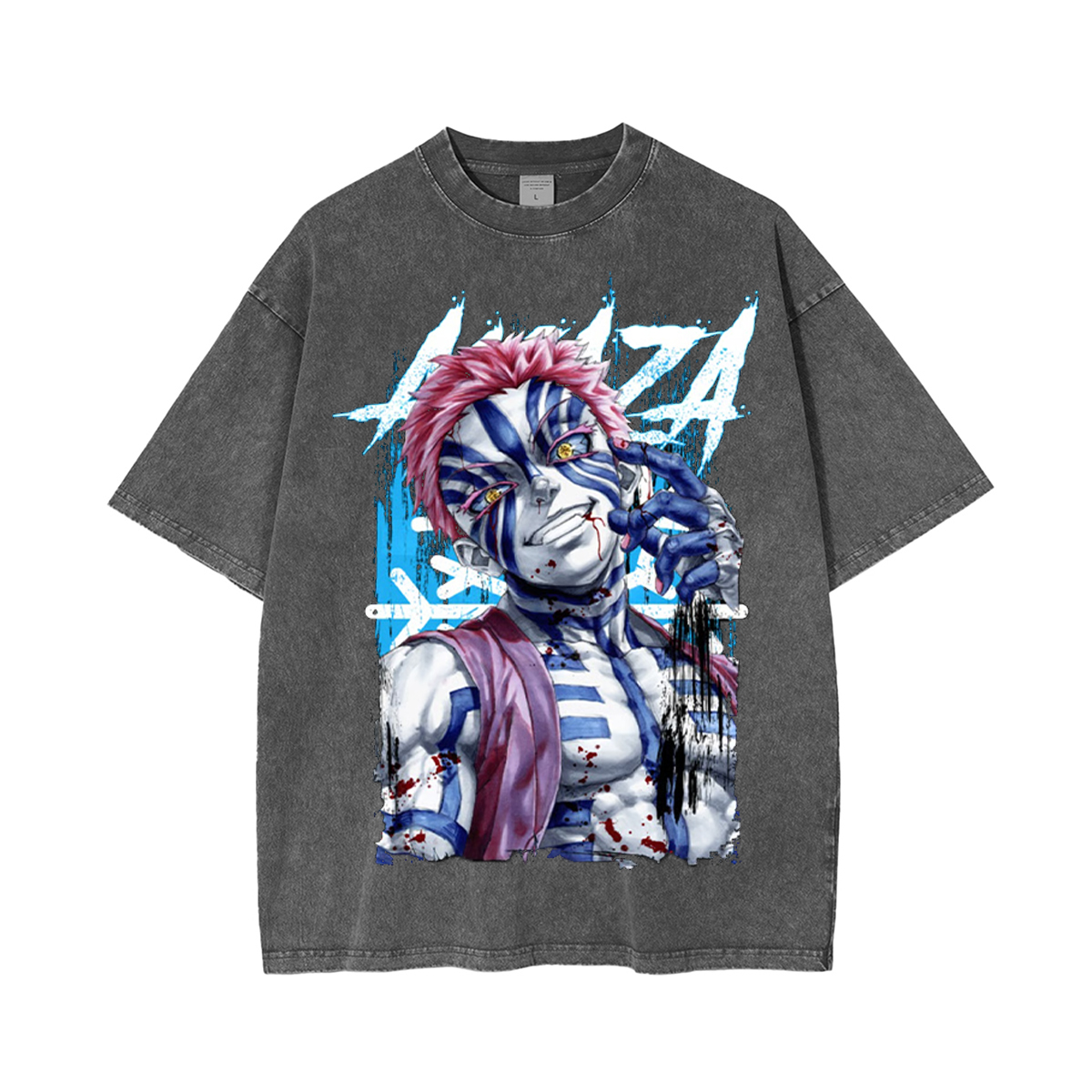 Akaza,Demon Slayer Vintage Tee
