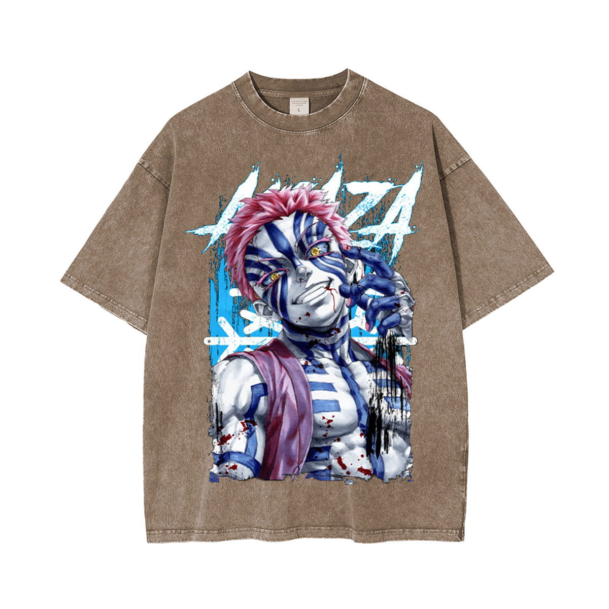 Akaza,Demon Slayer Vintage Tee