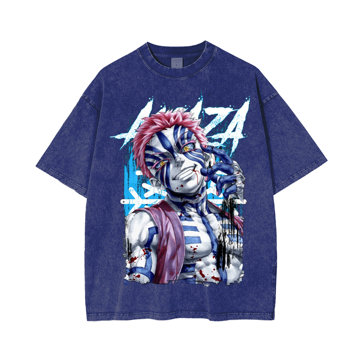Akaza,Demon Slayer Vintage Tee