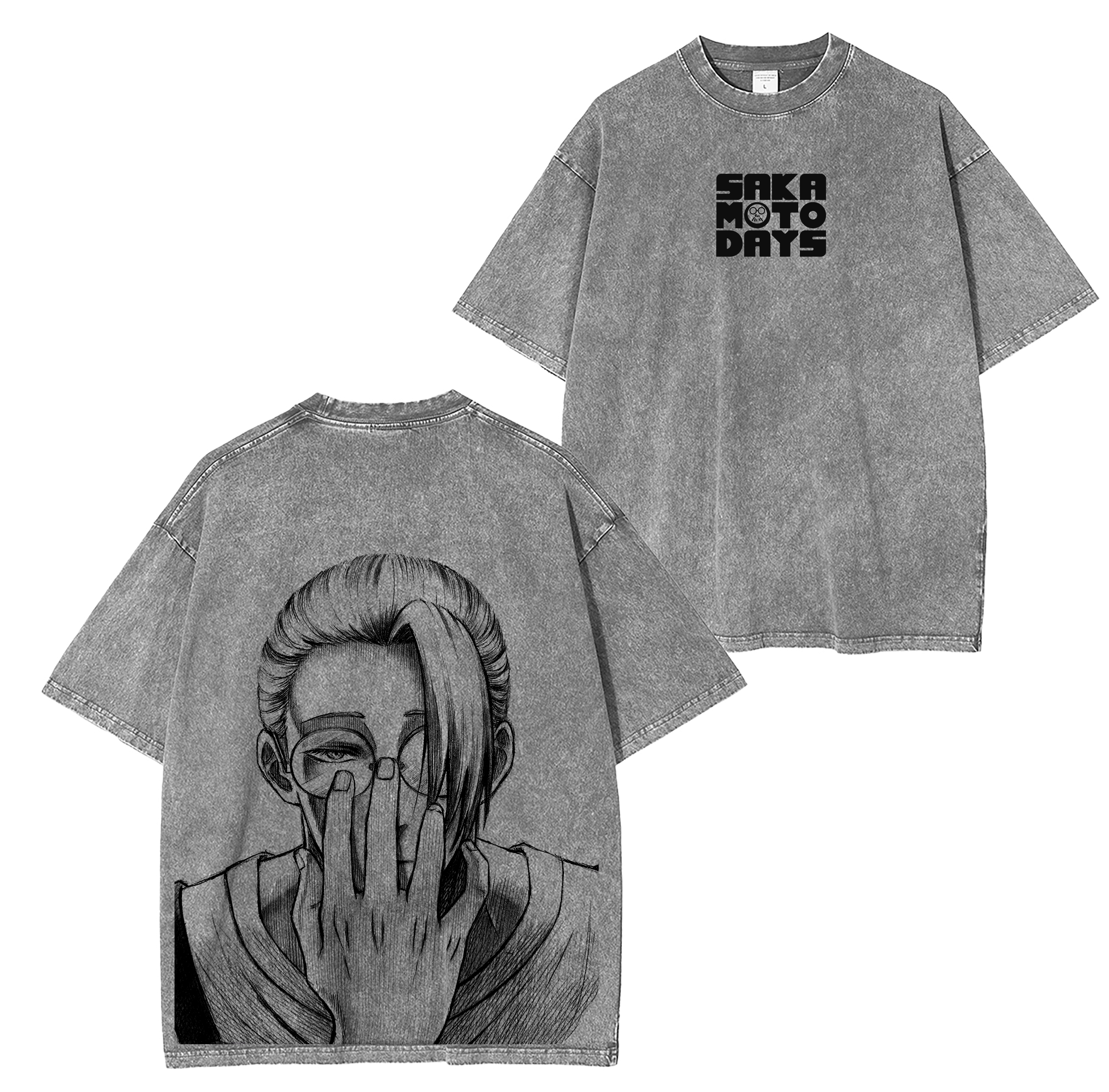 Sakamoto Days  Anime Unsiex Washed T-Shirt