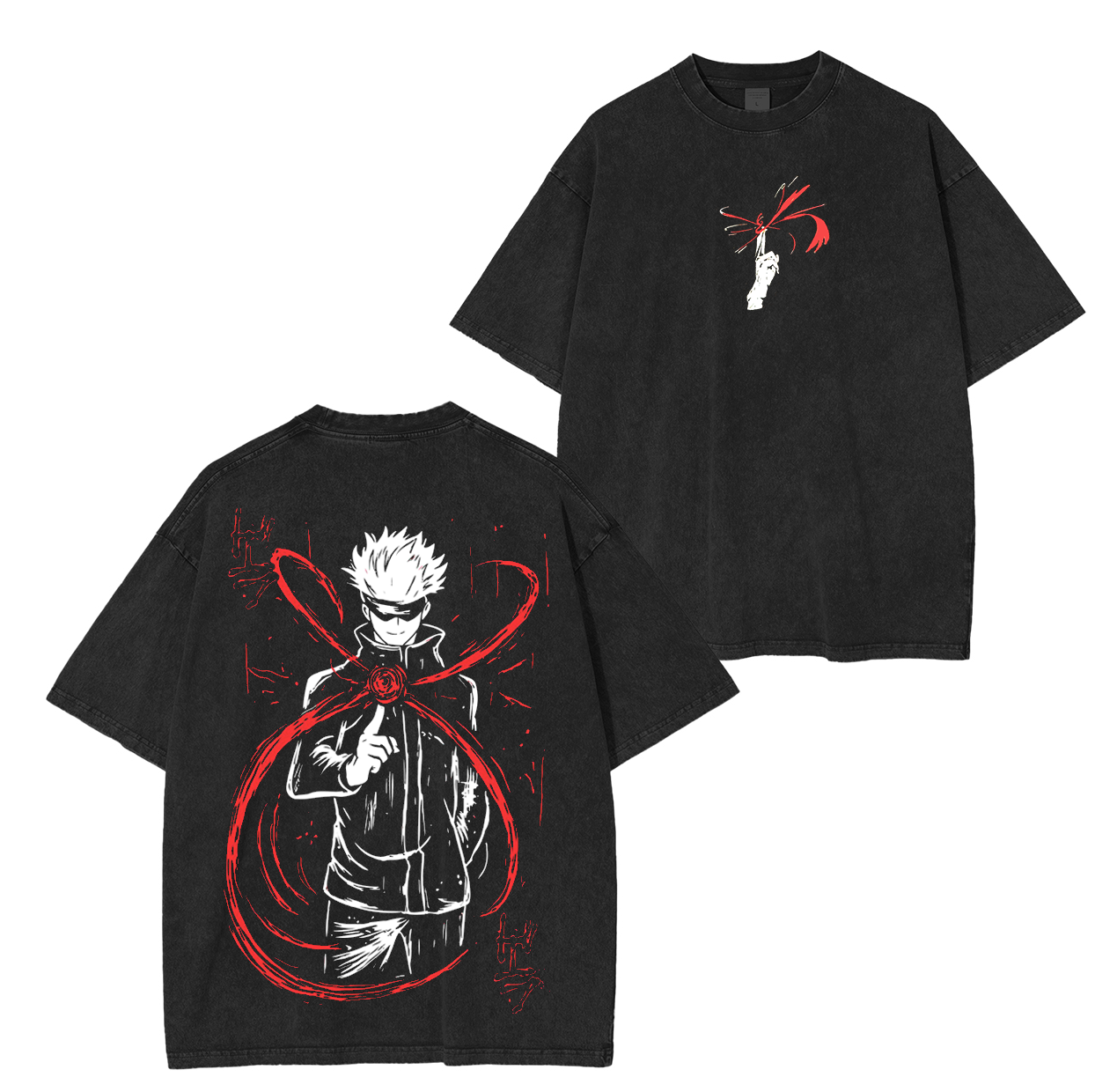 Gojo Satoru  Anime Unisex Washed T-Shirt