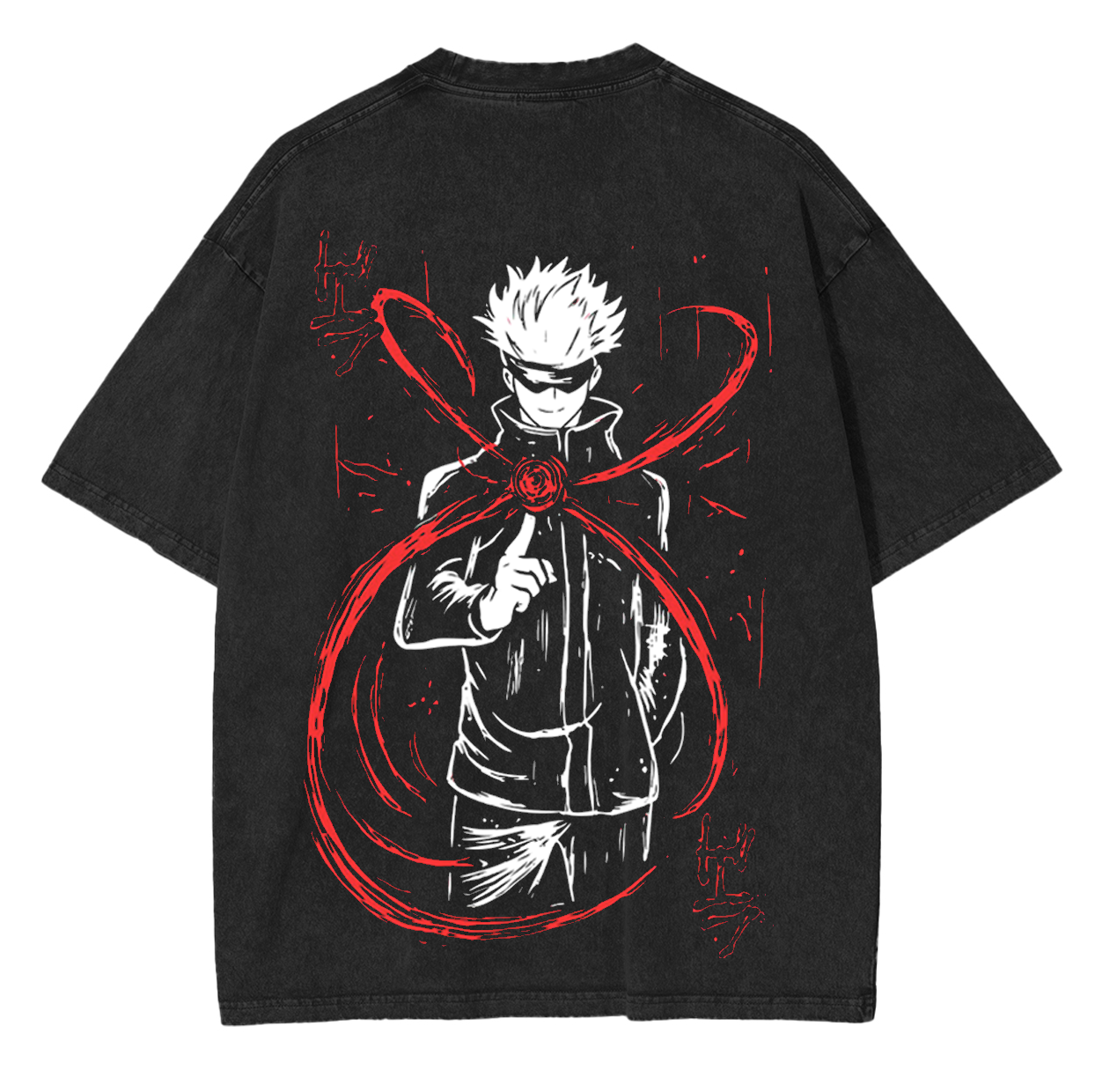Gojo Satoru  Anime Unisex Washed T-Shirt