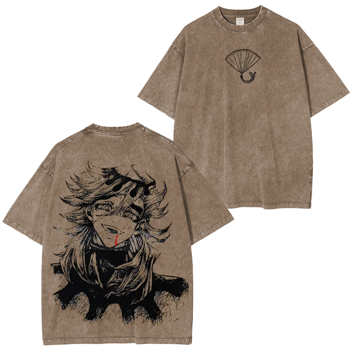 Douma Demon Slayer Washed T-Shirt
