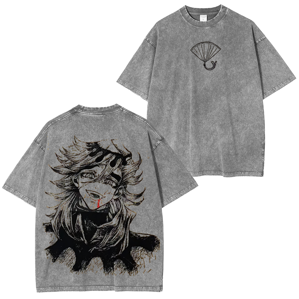 Douma Demon Slayer Washed T-Shirt