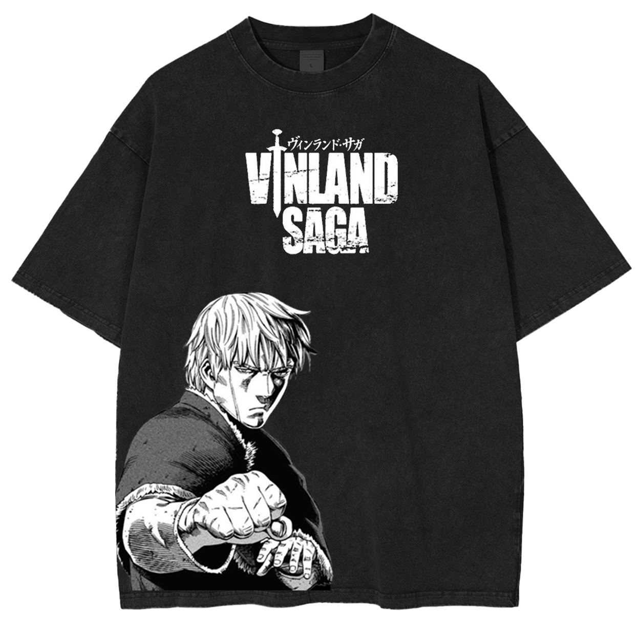 Vinland Saga Anime Unisex Washed T-Shirt