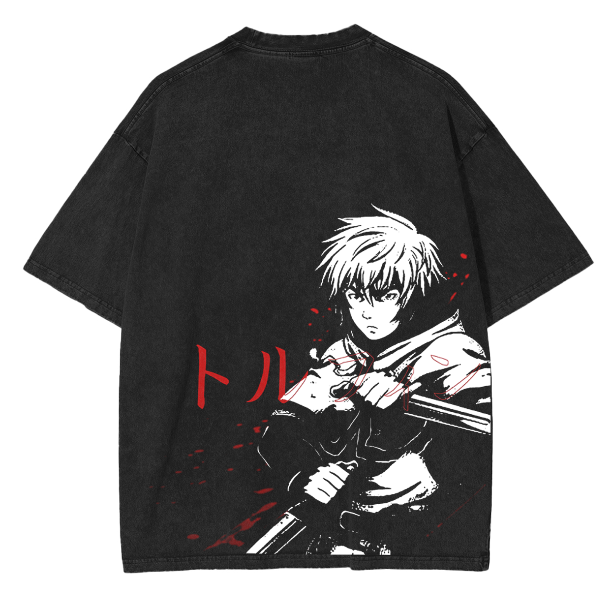 Vinland Saga Anime Unisex Washed T-Shirt