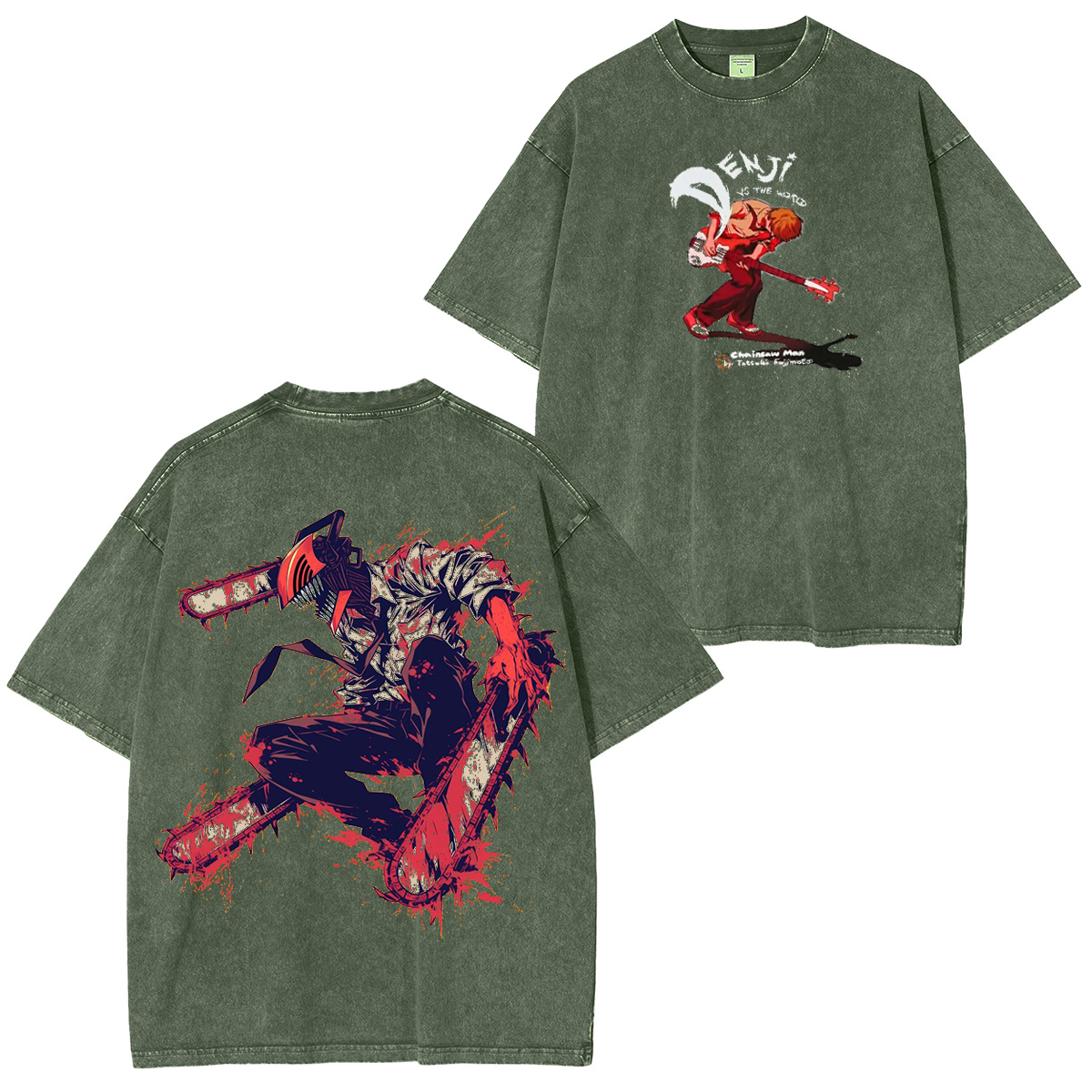Chainsaw Man Vintage Tee