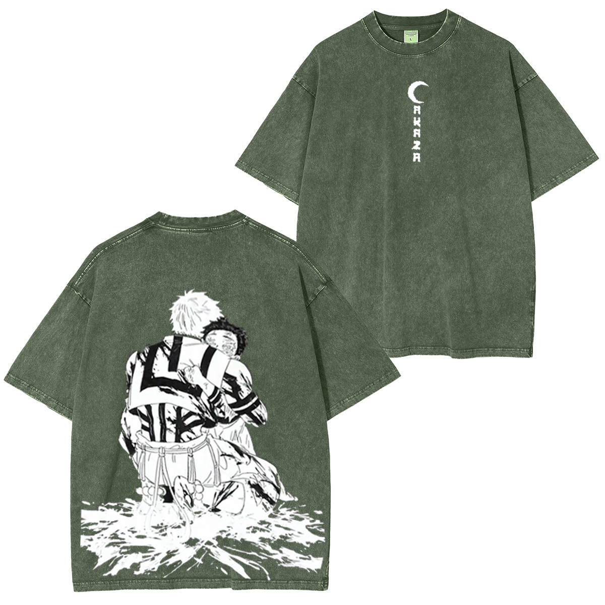 Akaza X Koyuki Demon Slayer Vintage Tee