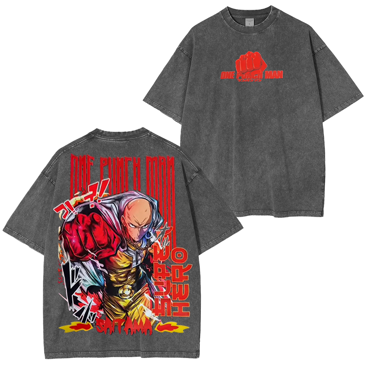 One Punch Man Vintage Tee