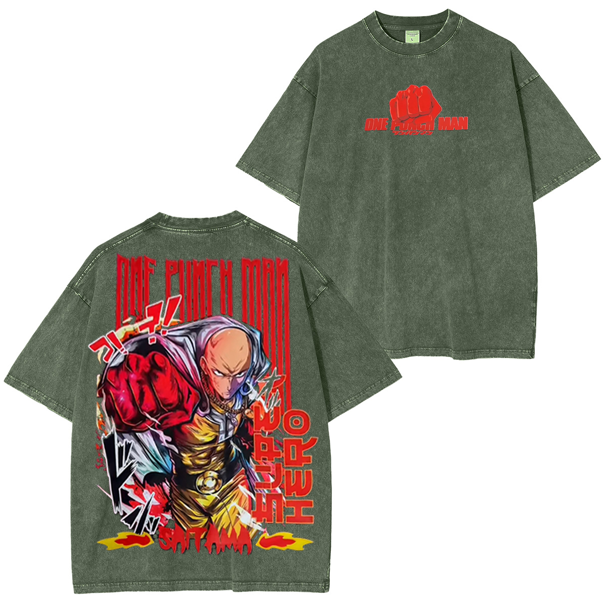 One Punch Man Vintage Tee