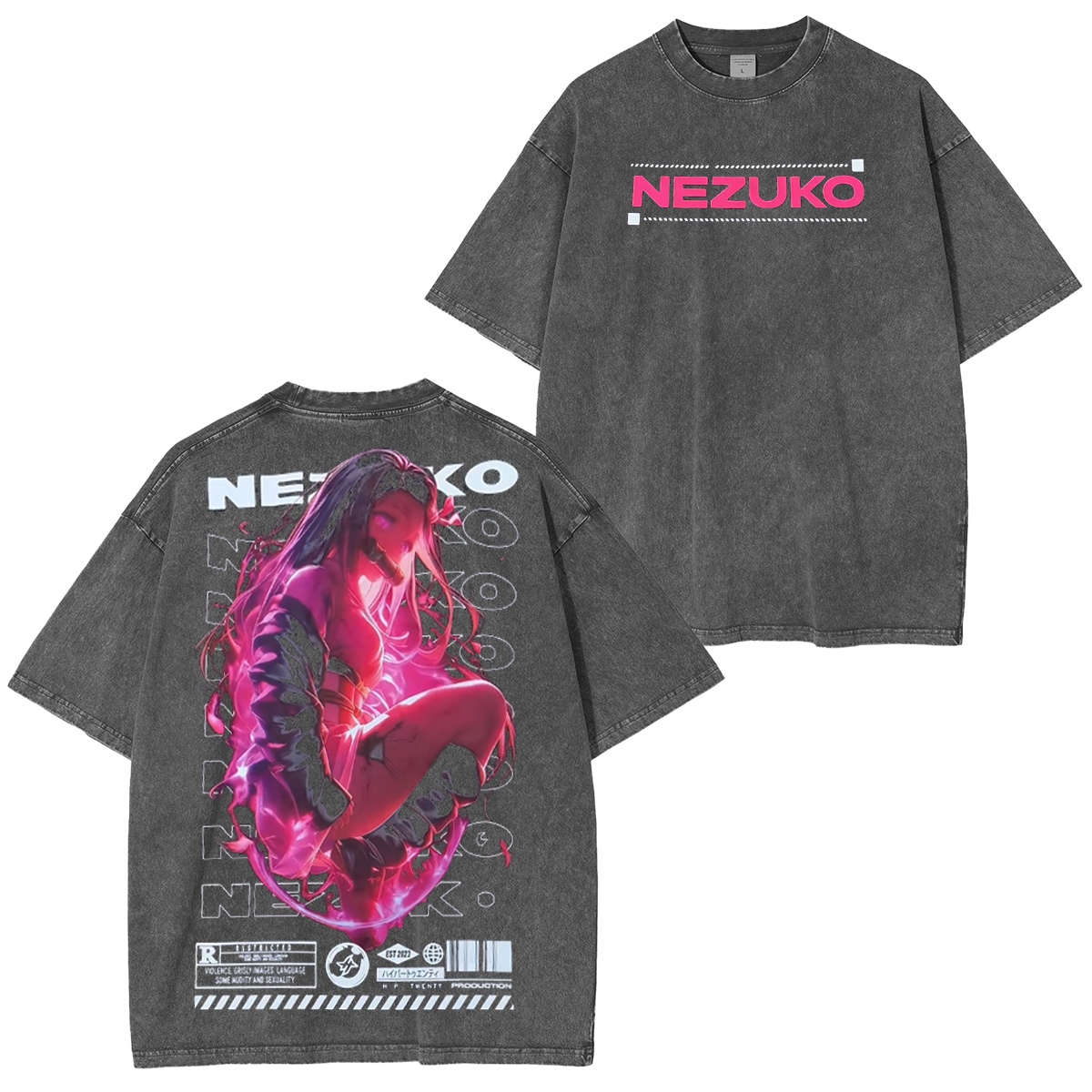 Nezuko Kamado Vintage Tee