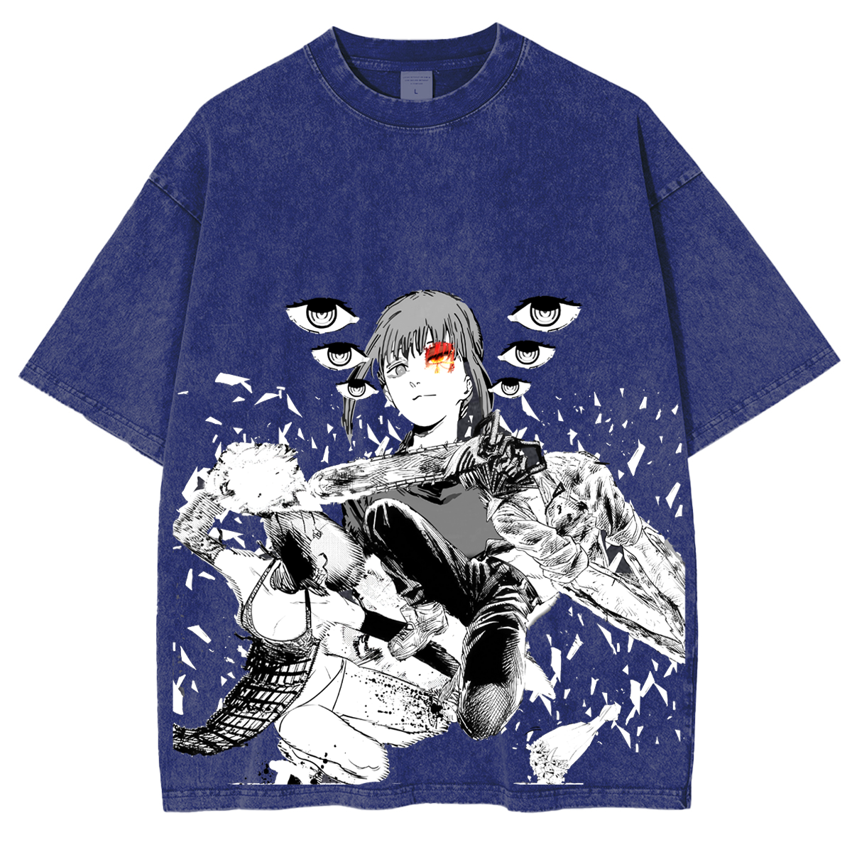 Chainsaw Man Unsiex Washed T-Shirt