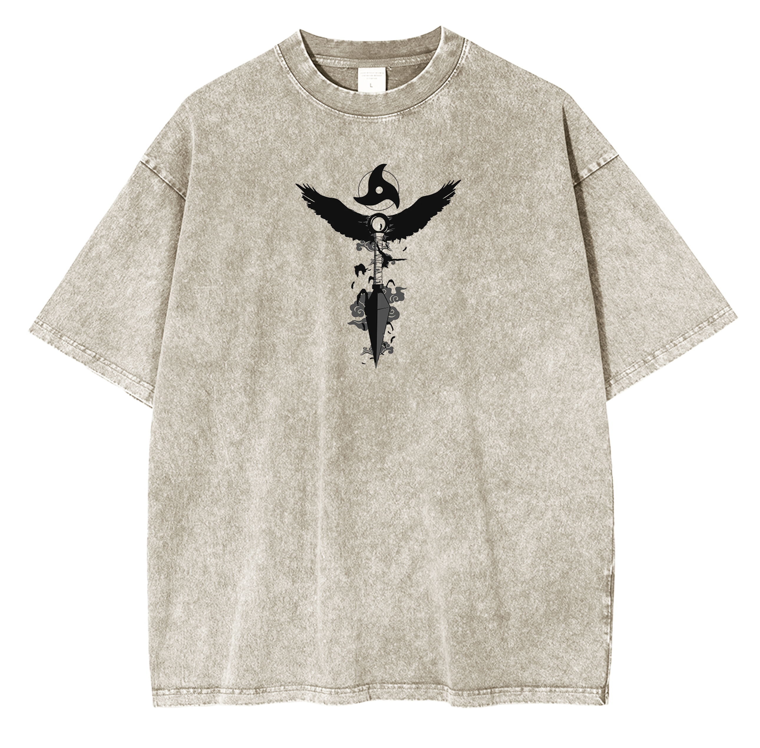 Naruto Anime Unsiex Washed T-Shirt