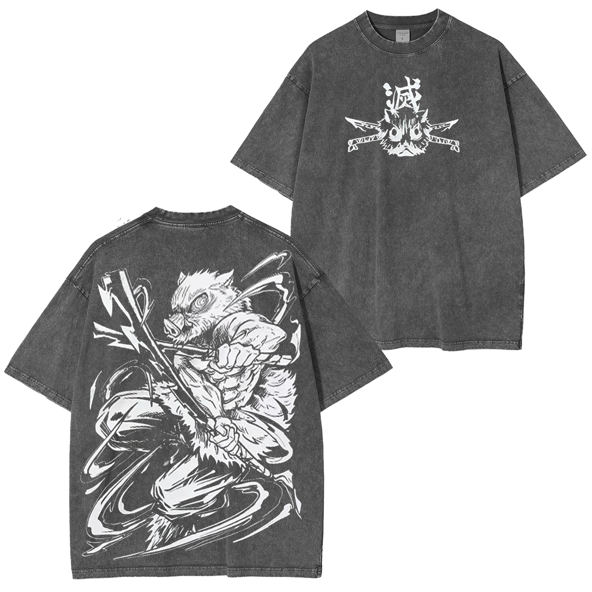 Inosuke Demon Slayer Vintage Tee