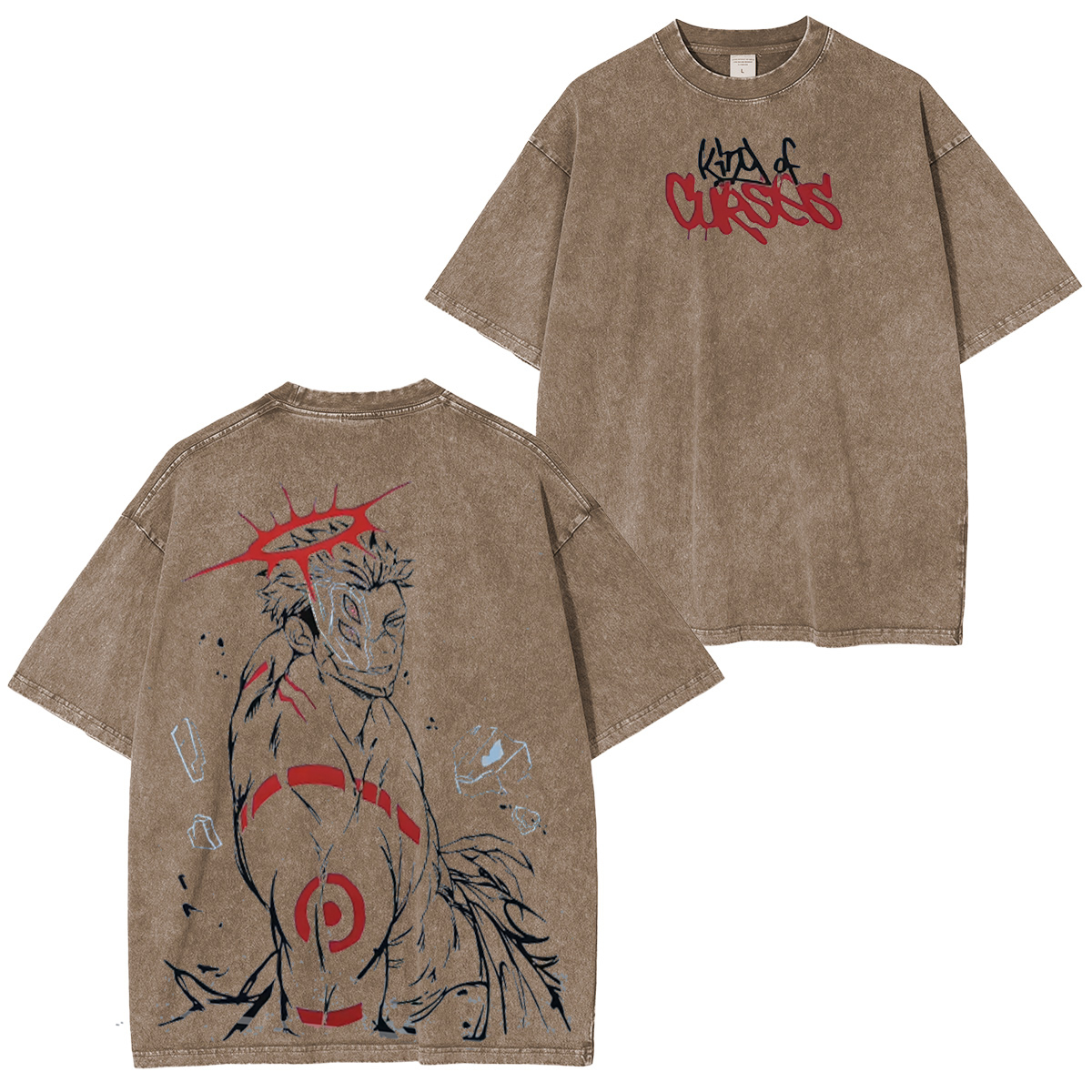 King of the Curses Jujutsu Kaisen Vintage Tee