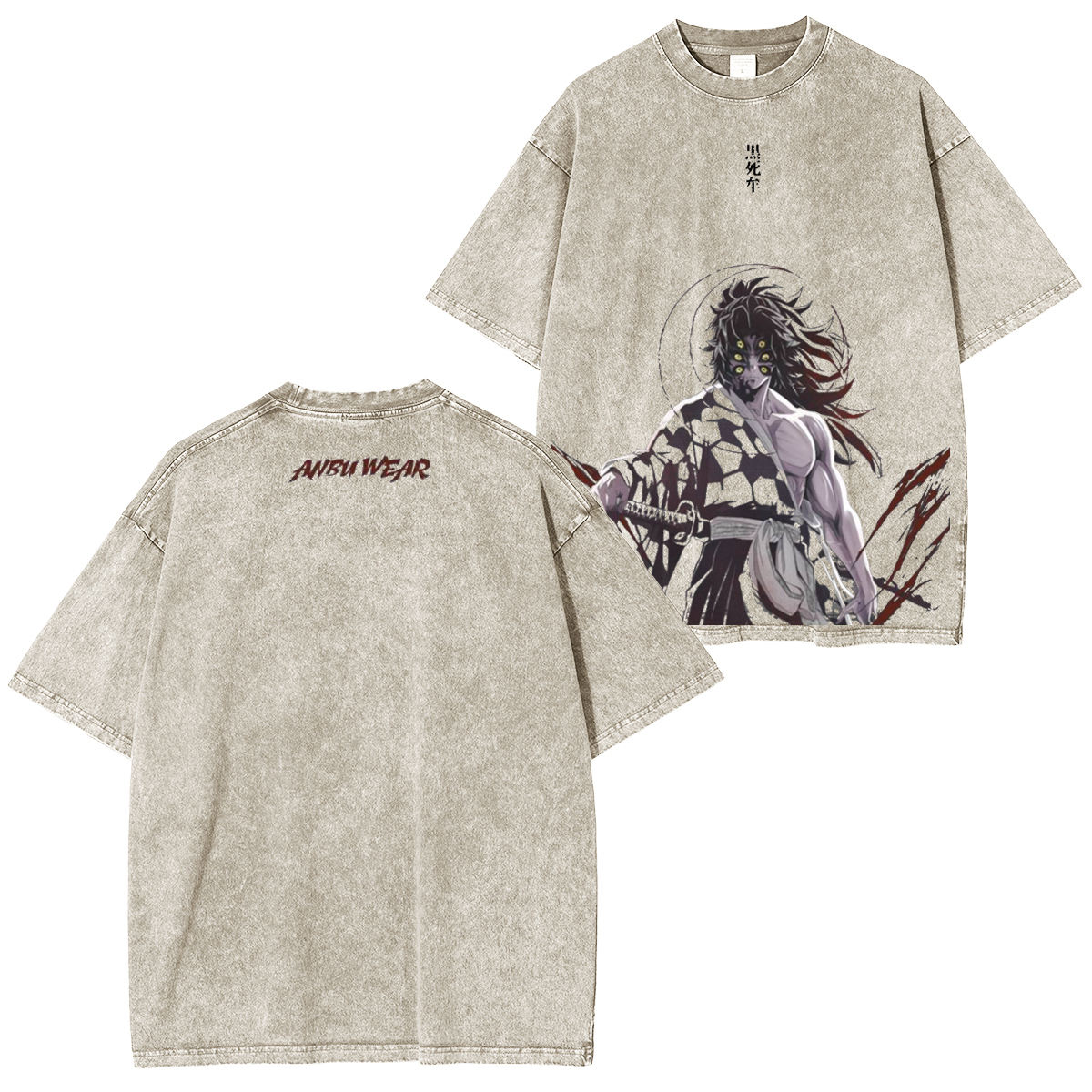 Kokushibo Demon Slayer Vintage Tee