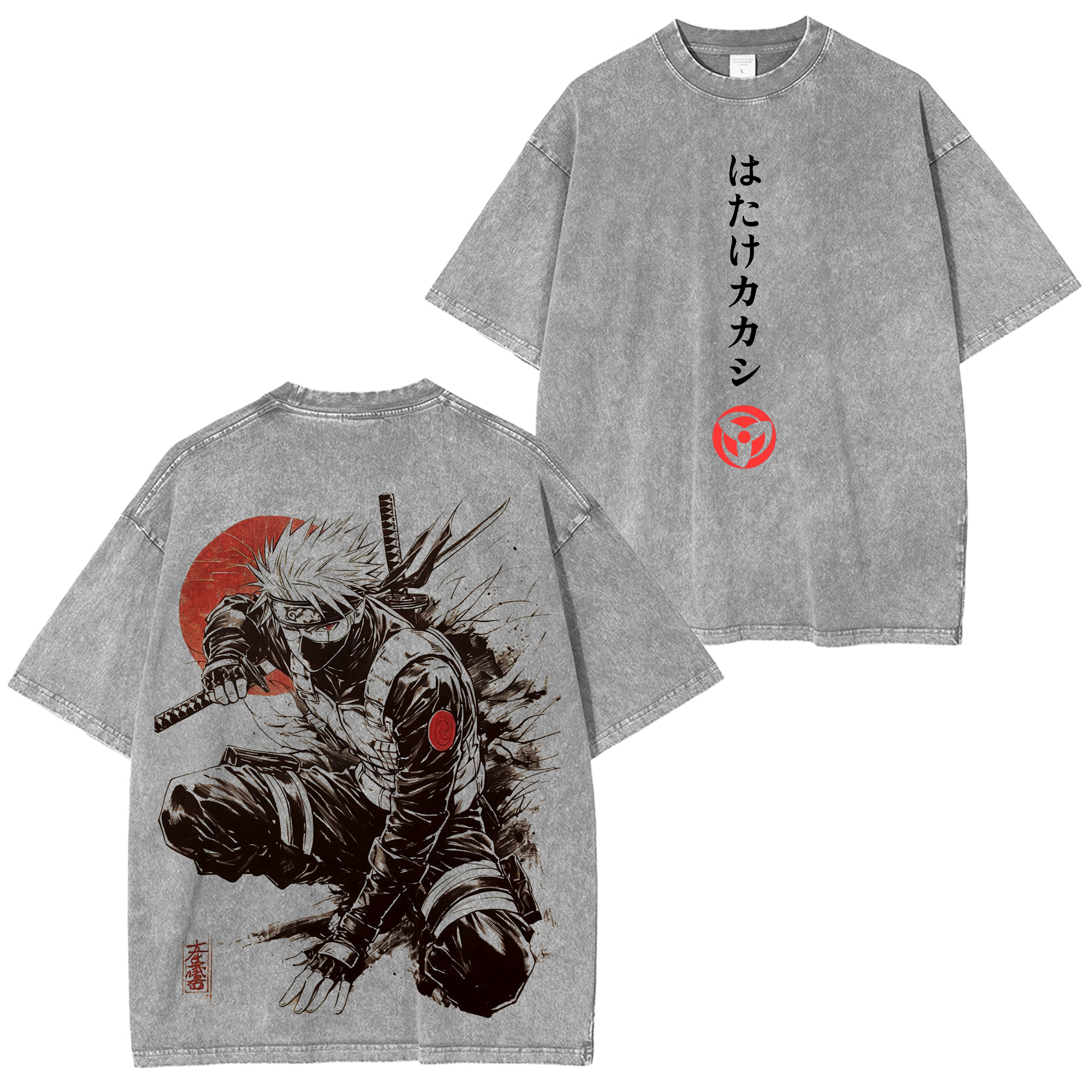 Naruto Anime Washed T-shirt/Crewneck/Hoodie