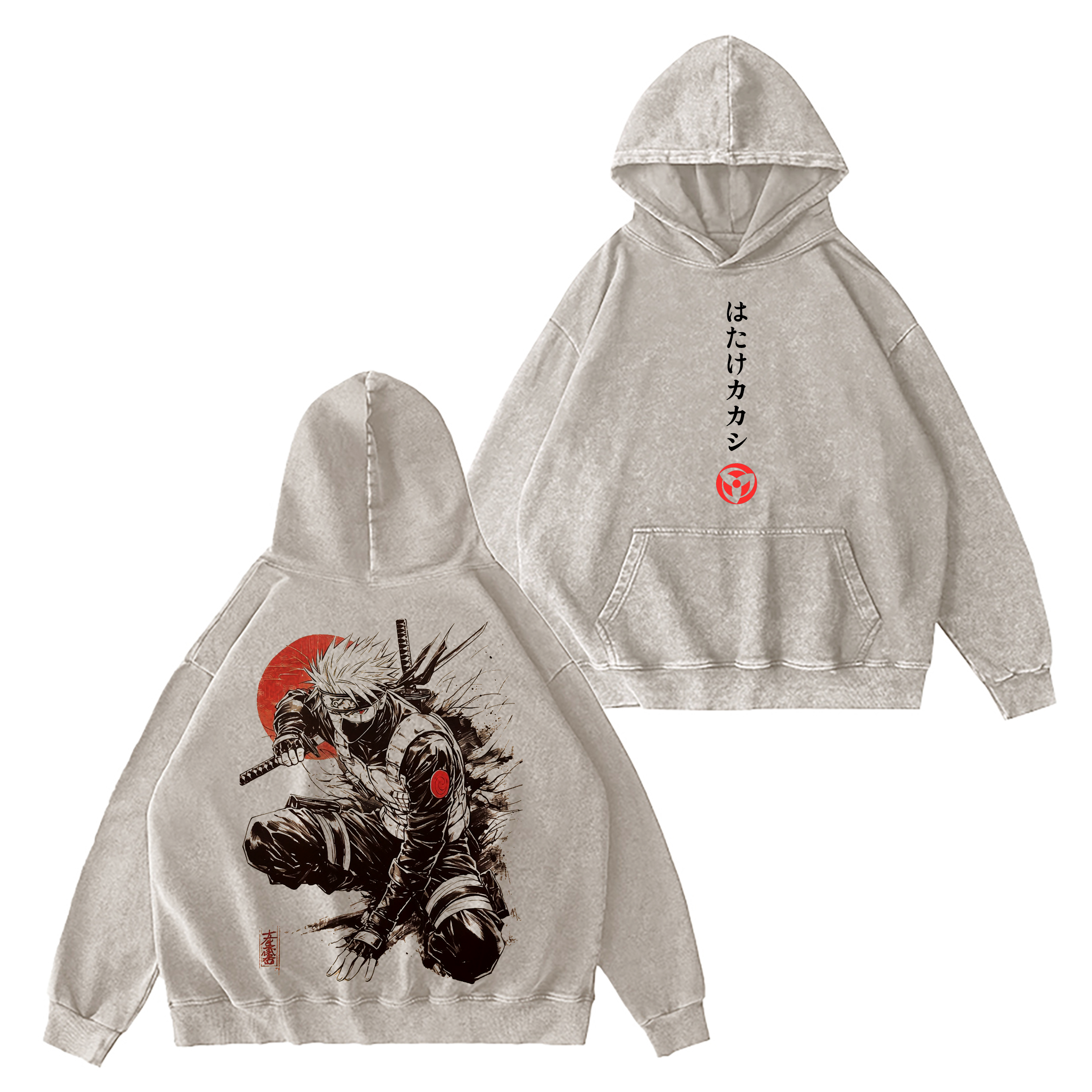 Naruto Anime Washed T-shirt/Crewneck/Hoodie