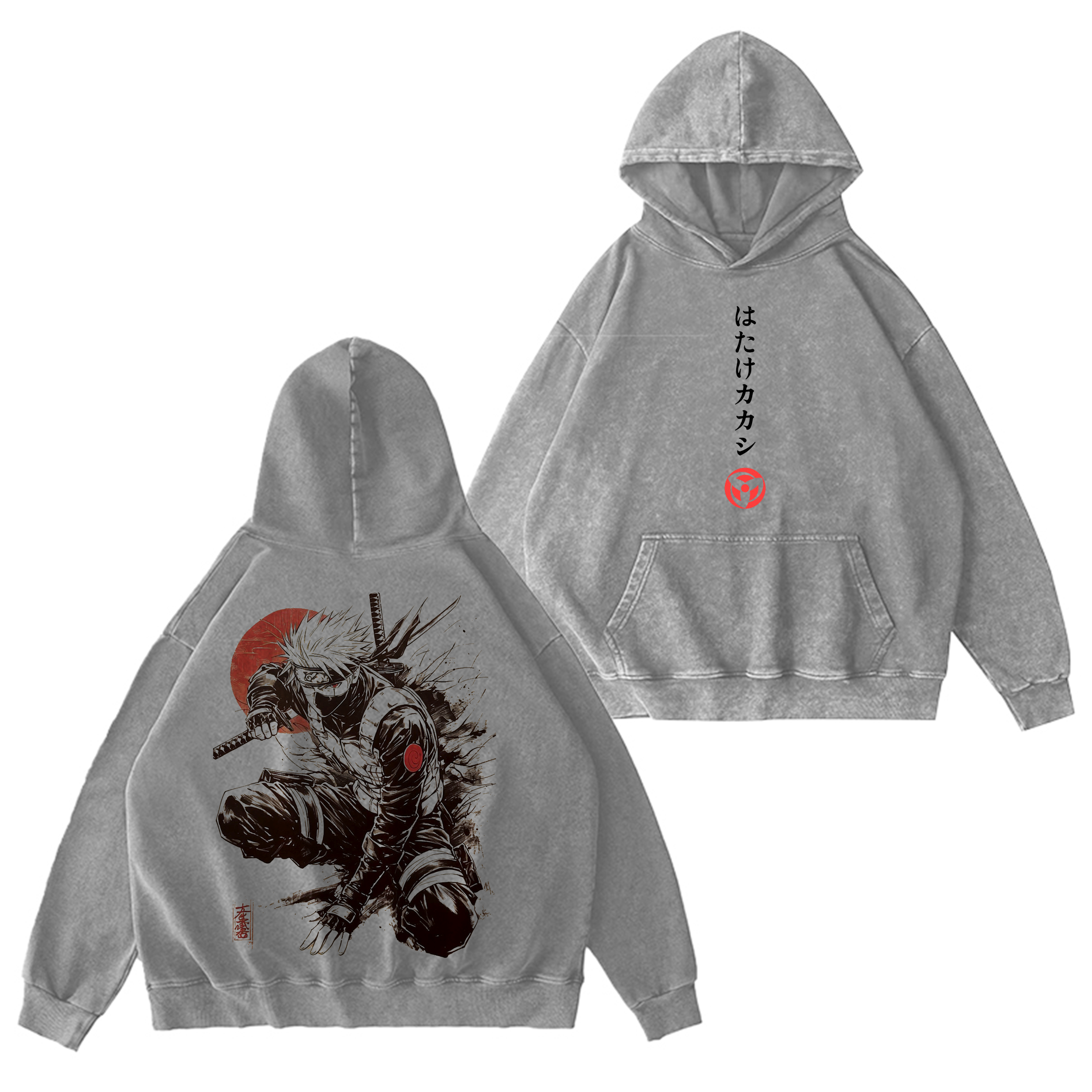 Naruto Anime Washed T-shirt/Crewneck/Hoodie