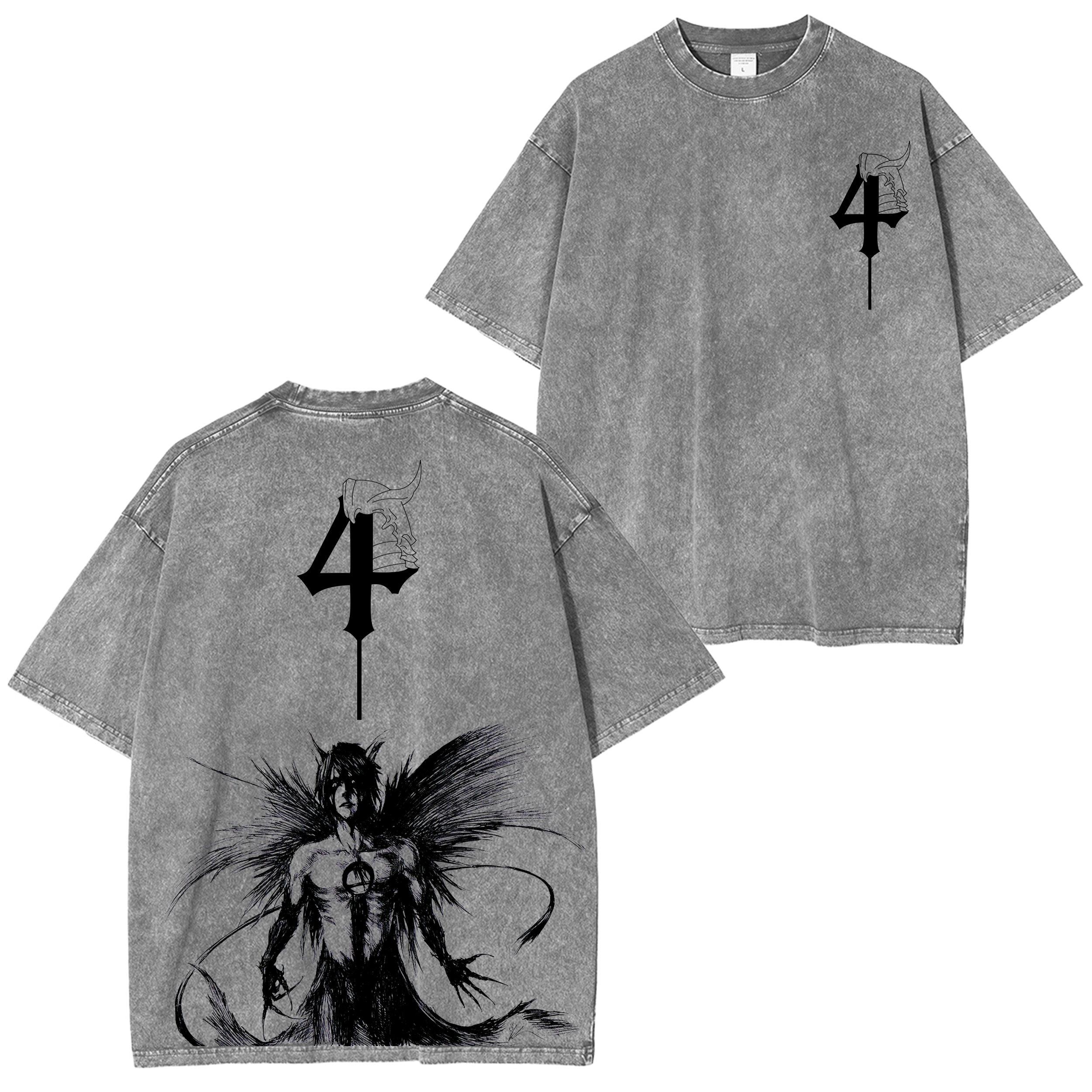 Bleach Anime Washed T-shirt/Crewneck/Hoodie