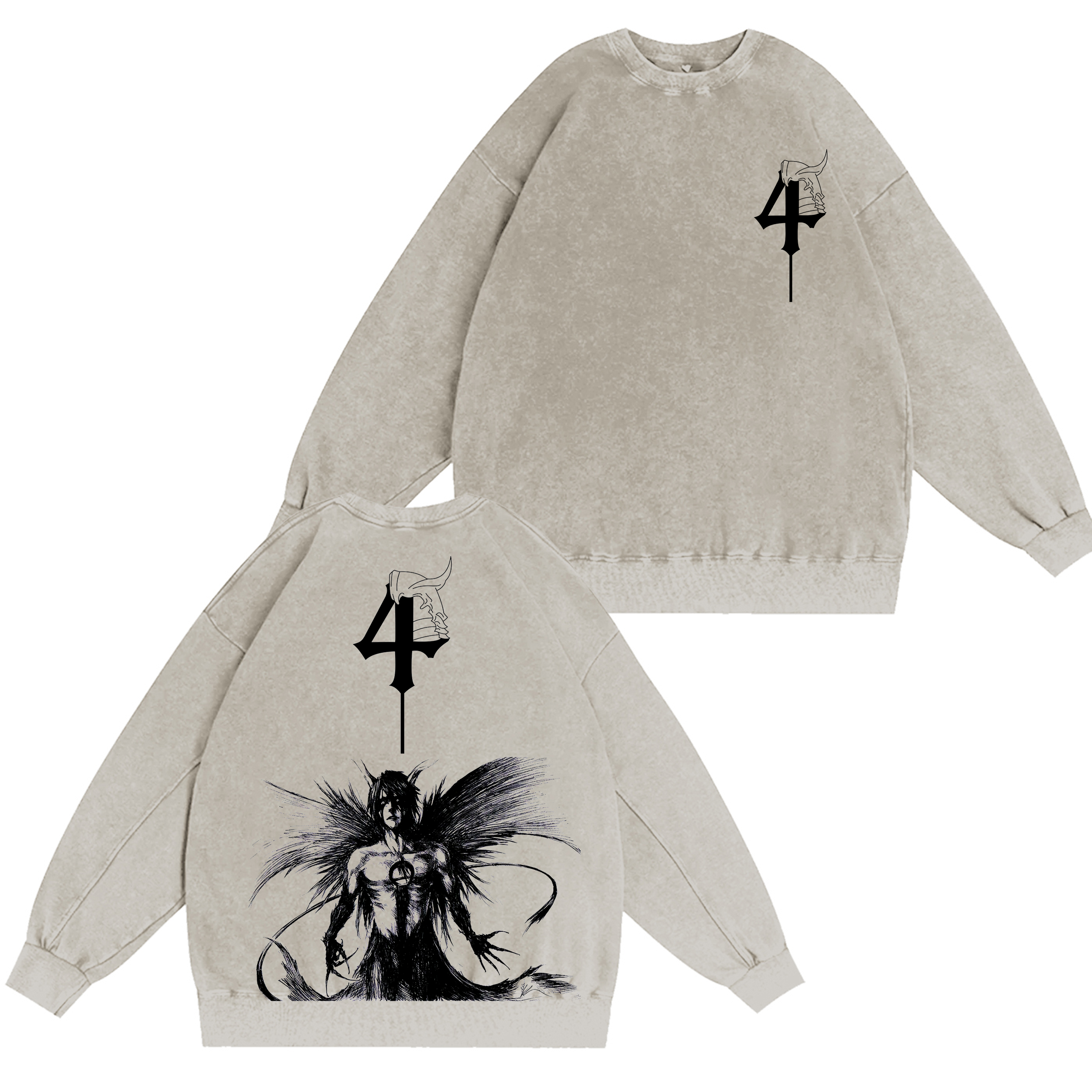 Bleach Anime Washed T-shirt/Crewneck/Hoodie