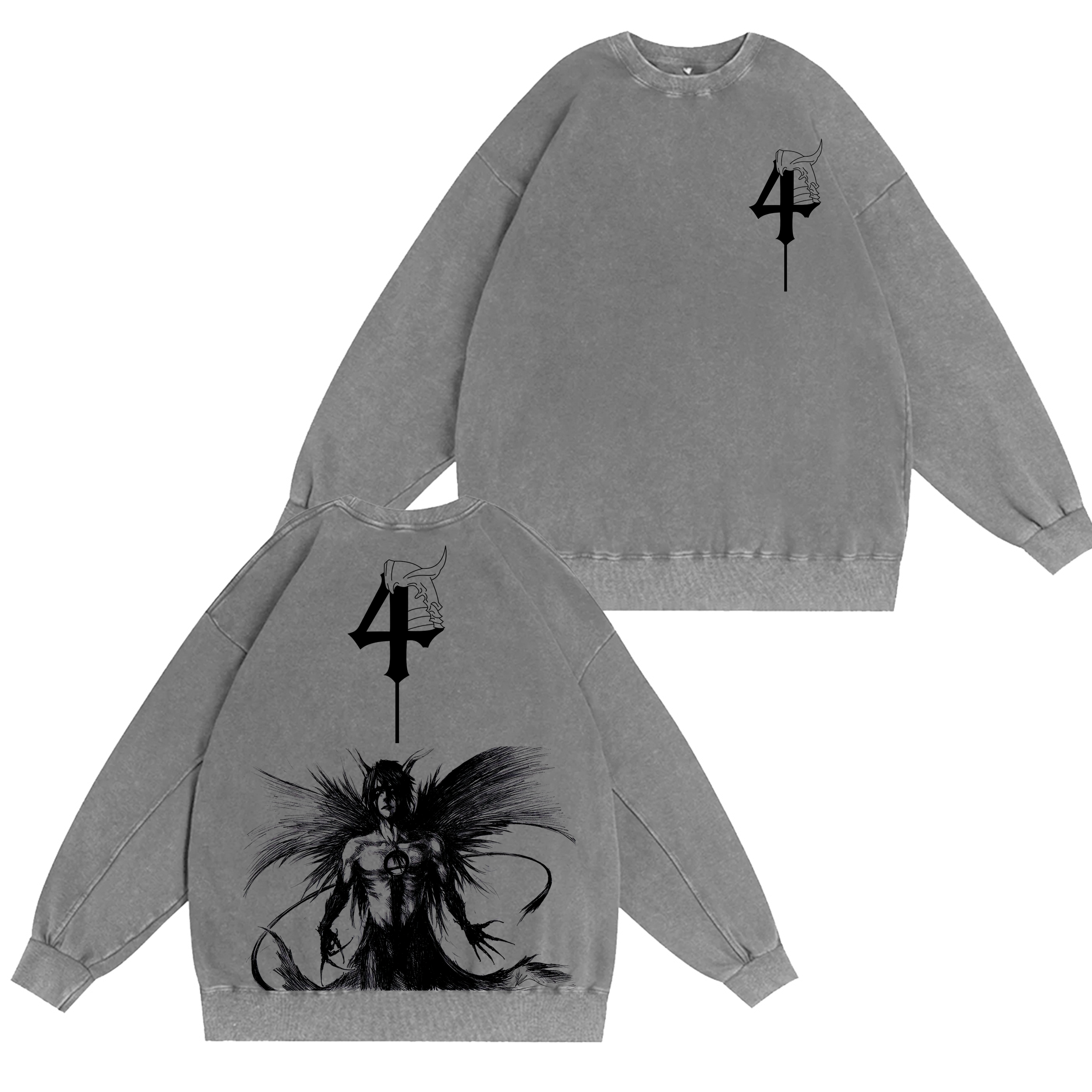 Bleach Anime Washed T-shirt/Crewneck/Hoodie