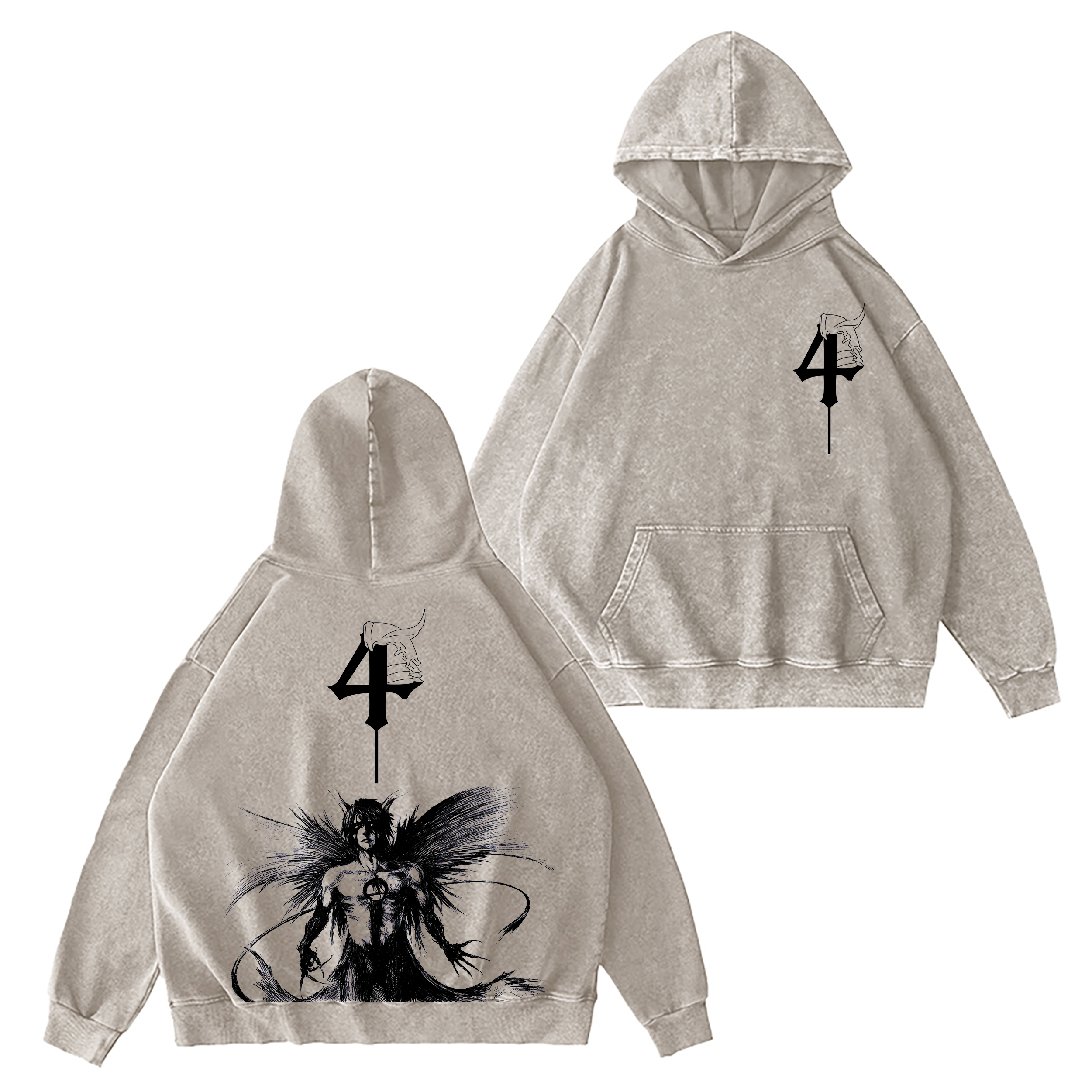 Bleach Anime Washed T-shirt/Crewneck/Hoodie