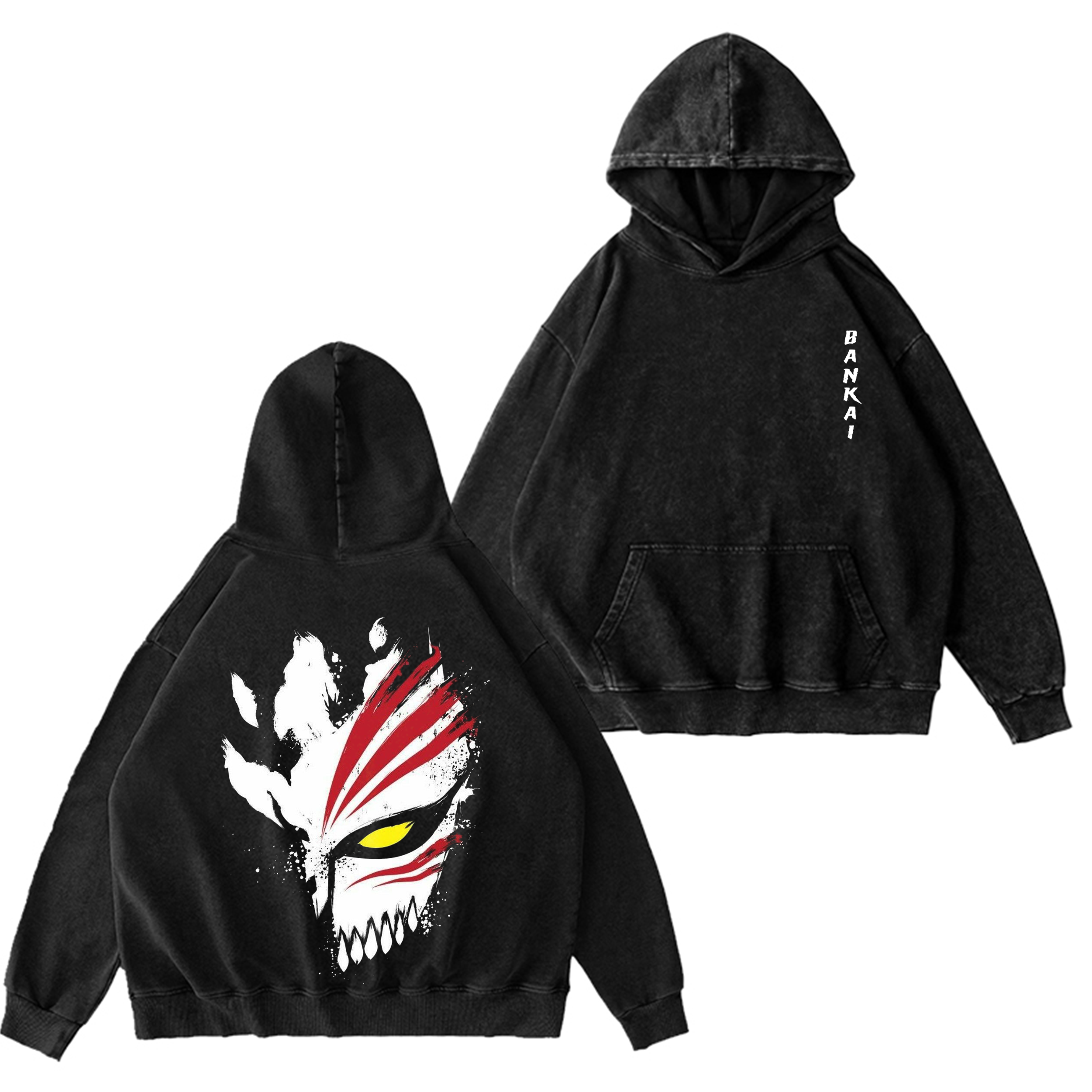 Bleach Anime Washed T-shirt/Crewneck/Hoodie