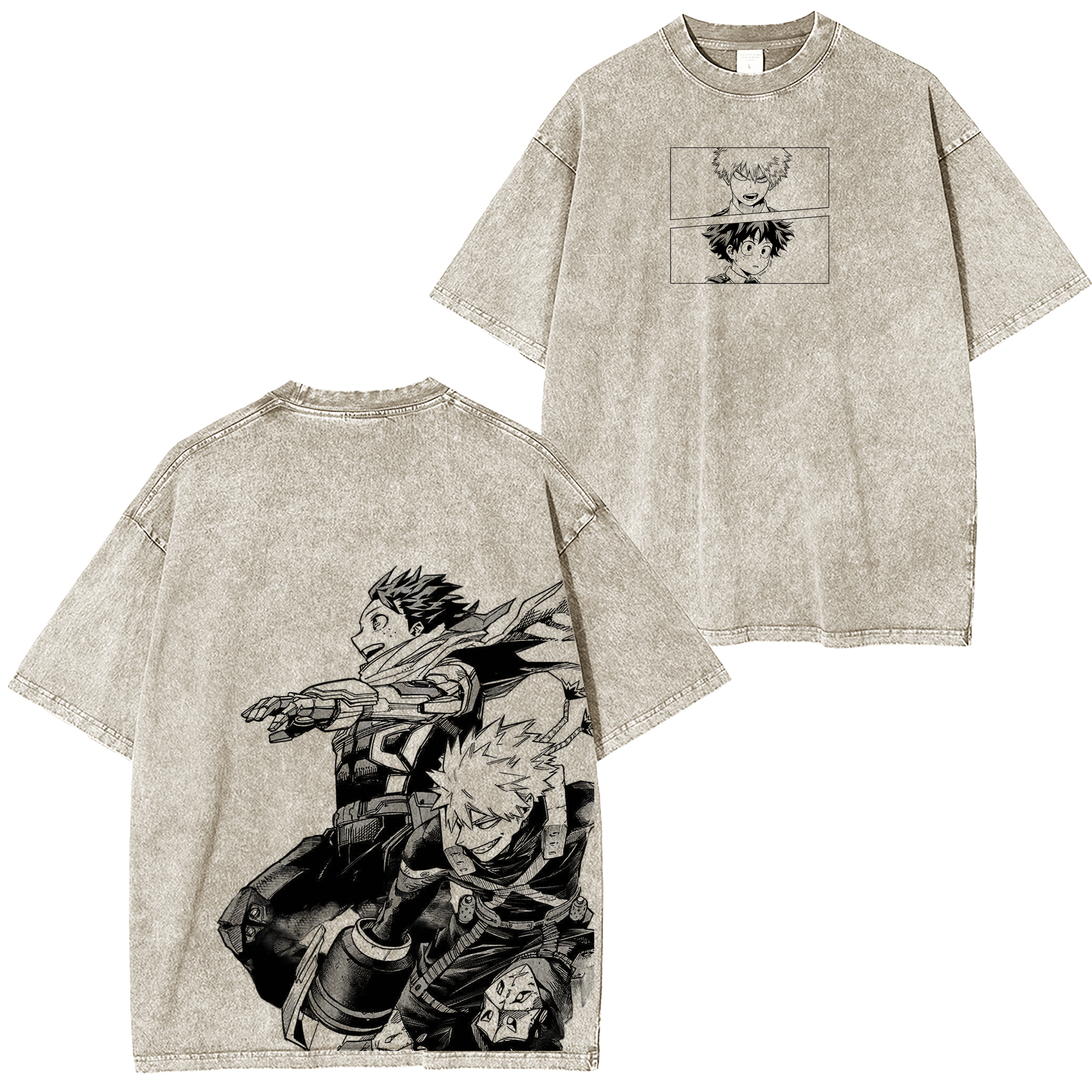 My Hero Academia  Anime Washed T-shirt/Crewneck/Hoodie