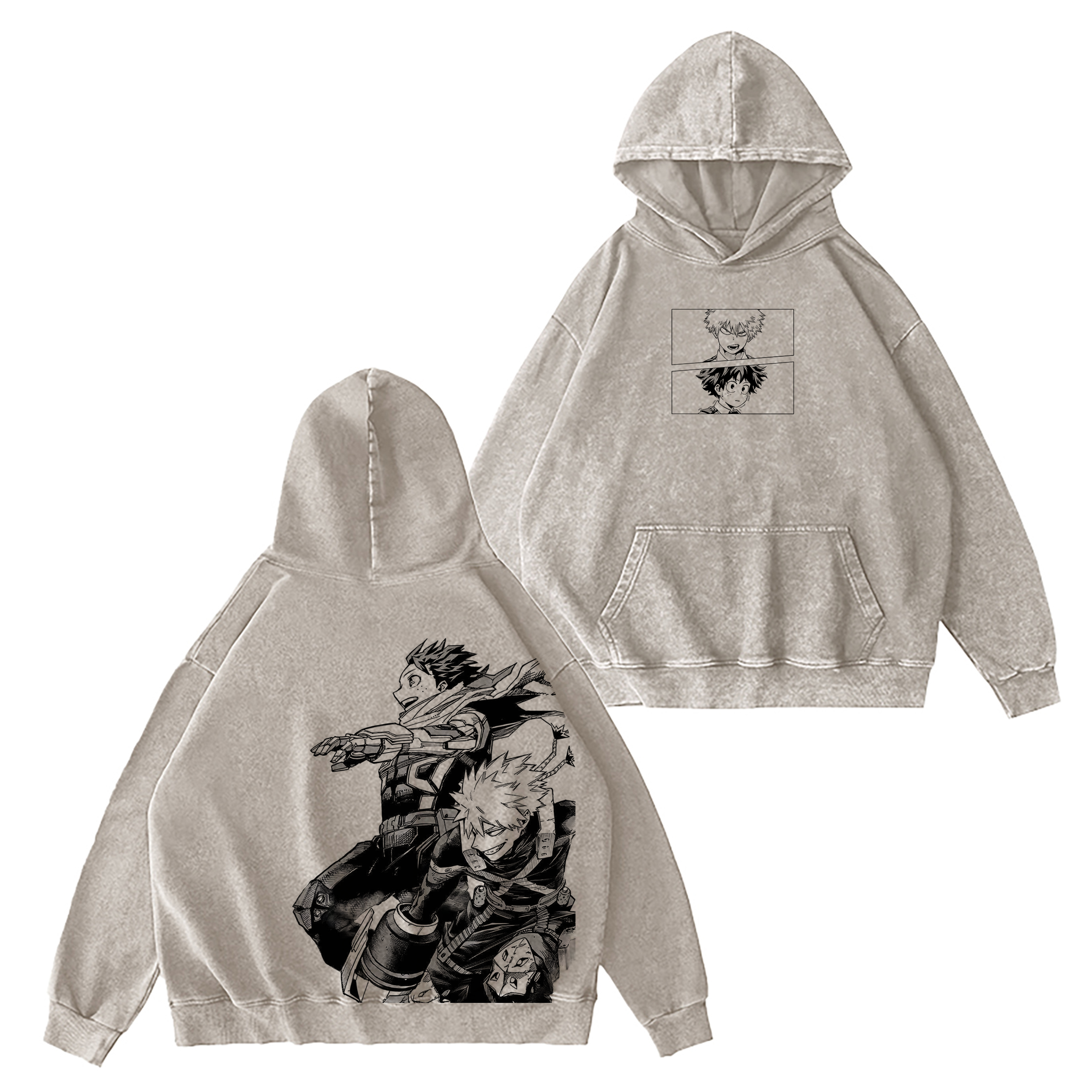 My Hero Academia  Anime Washed T-shirt/Crewneck/Hoodie