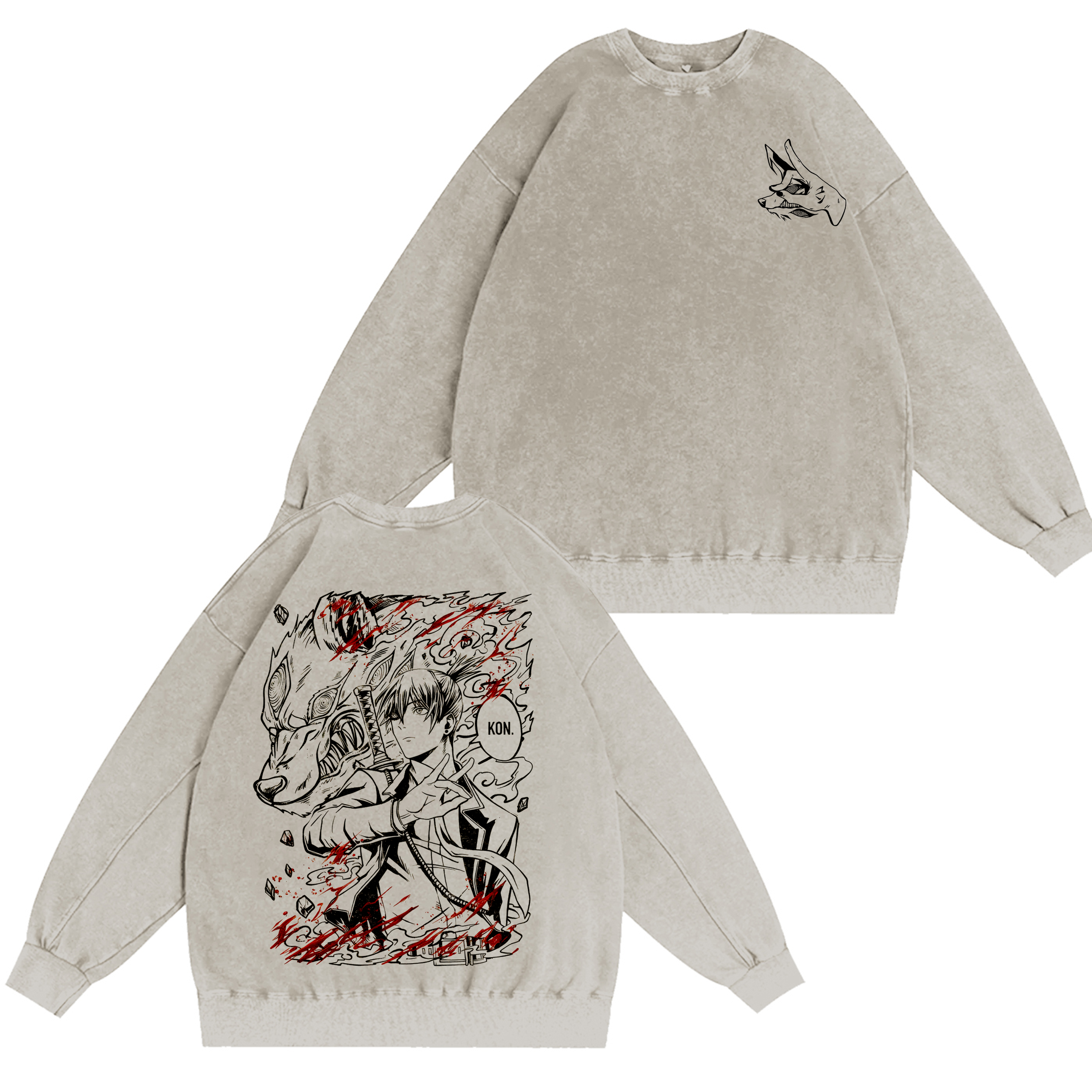 Aki Hayakawa,Chainsaw Man Anime Washed T-shirt/Crewneck/Hoodie