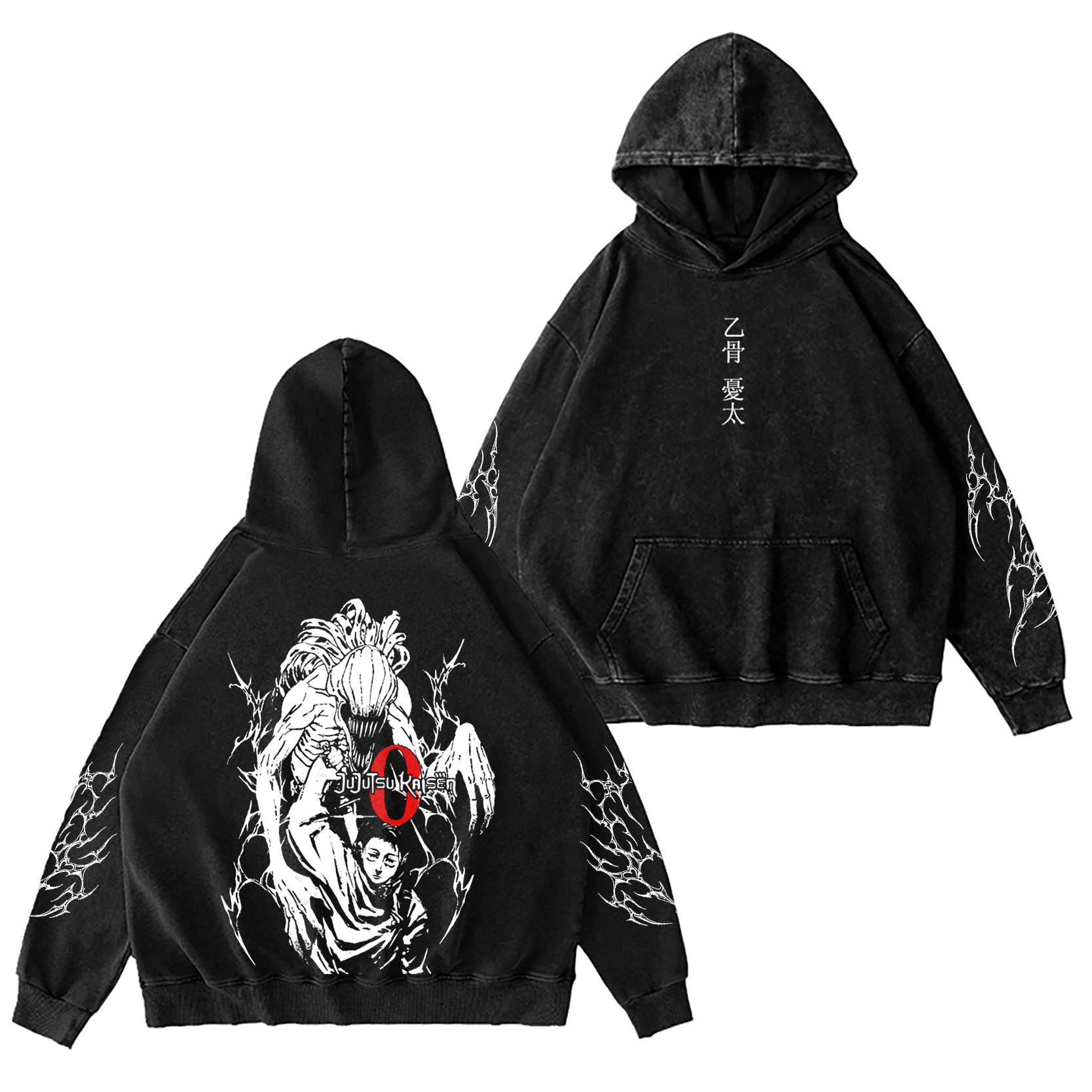 Jujutsu Kaisen Anime Washed T-shirt/Crewneck/Hoodie