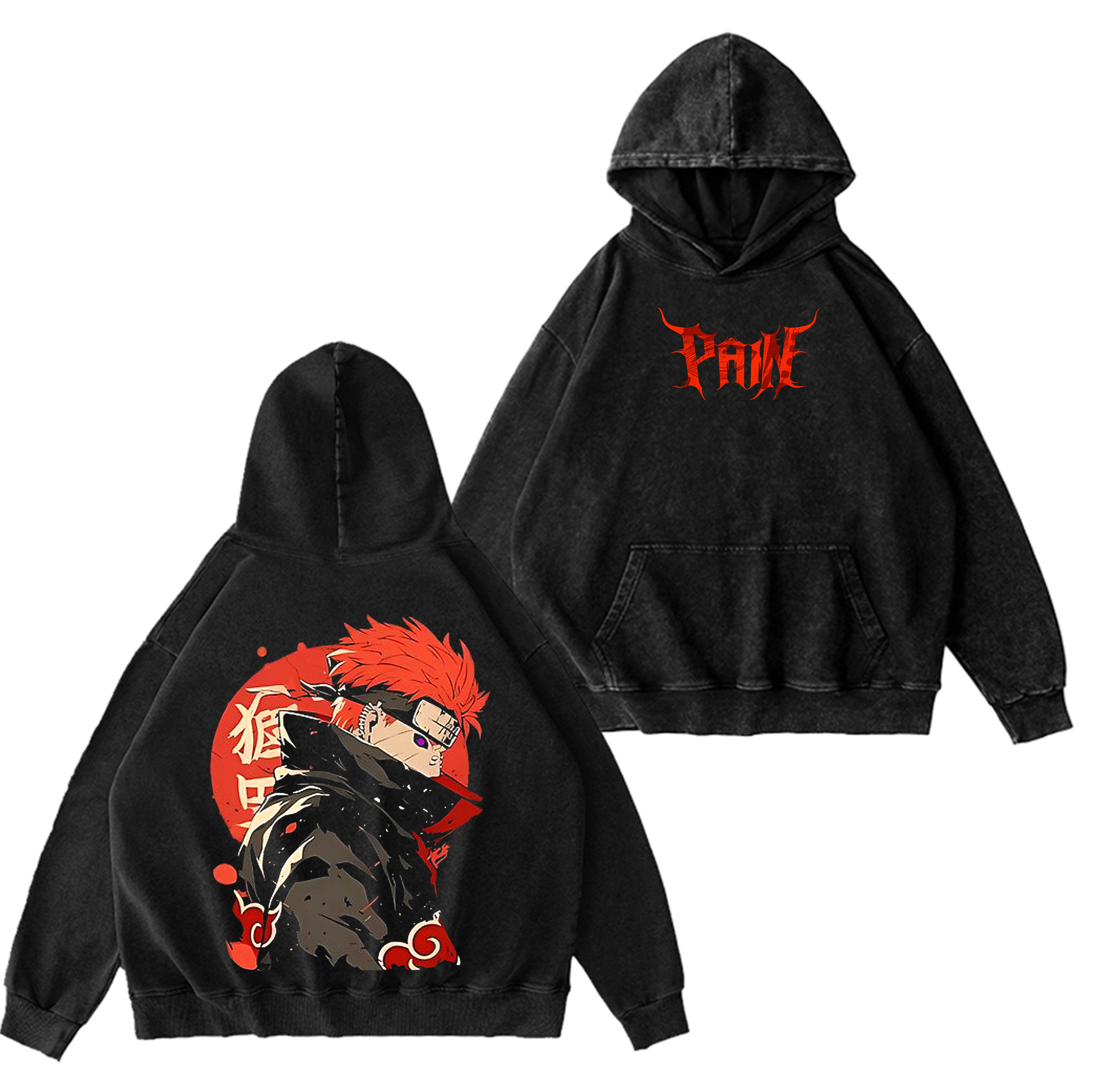 Nagato,Naruto Anime Washed T-shirt/Crewneck/Hoodie