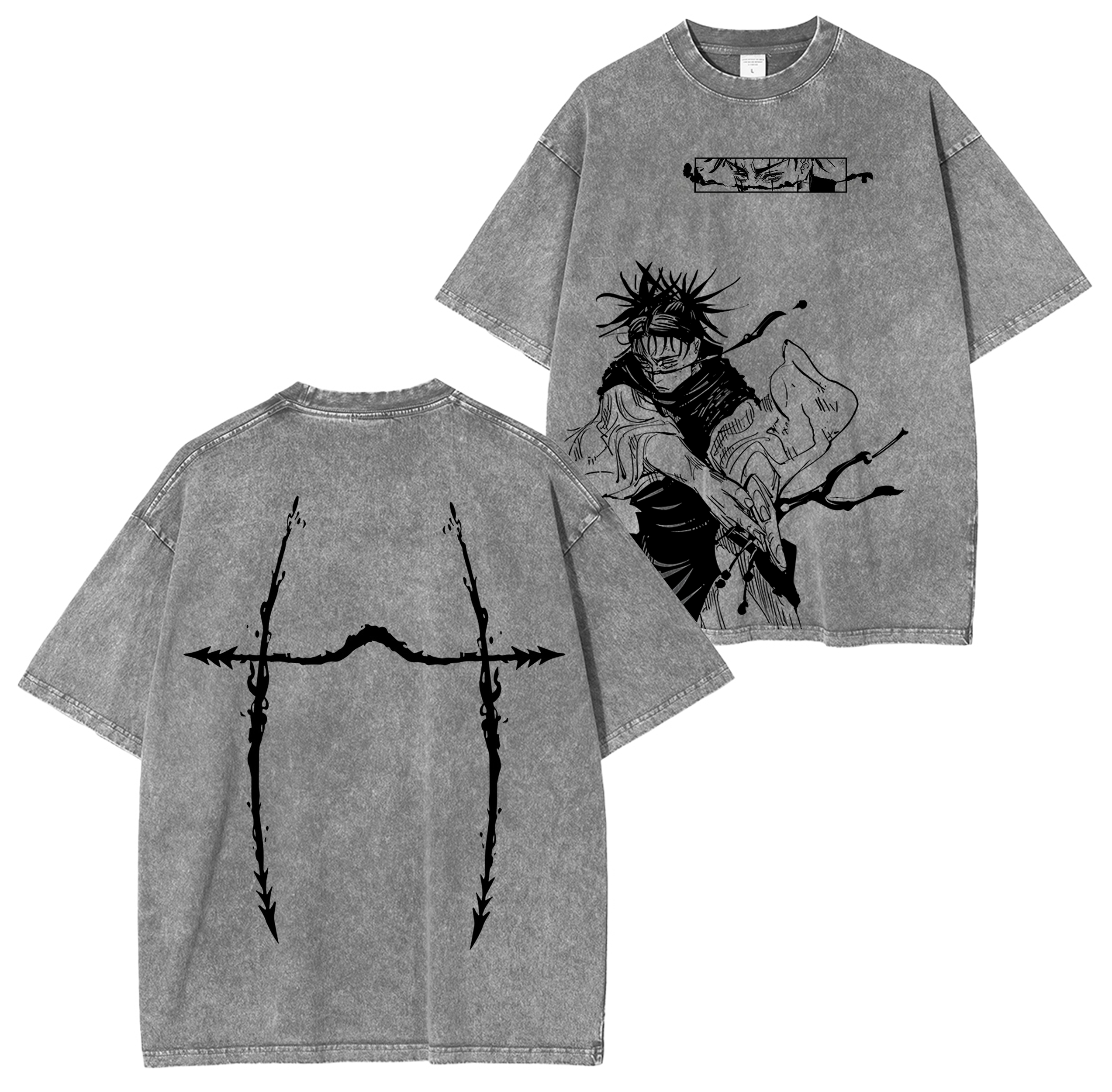 Jujutsu Kaisen Anime Washed T-shirt/Crewneck/Hoodie