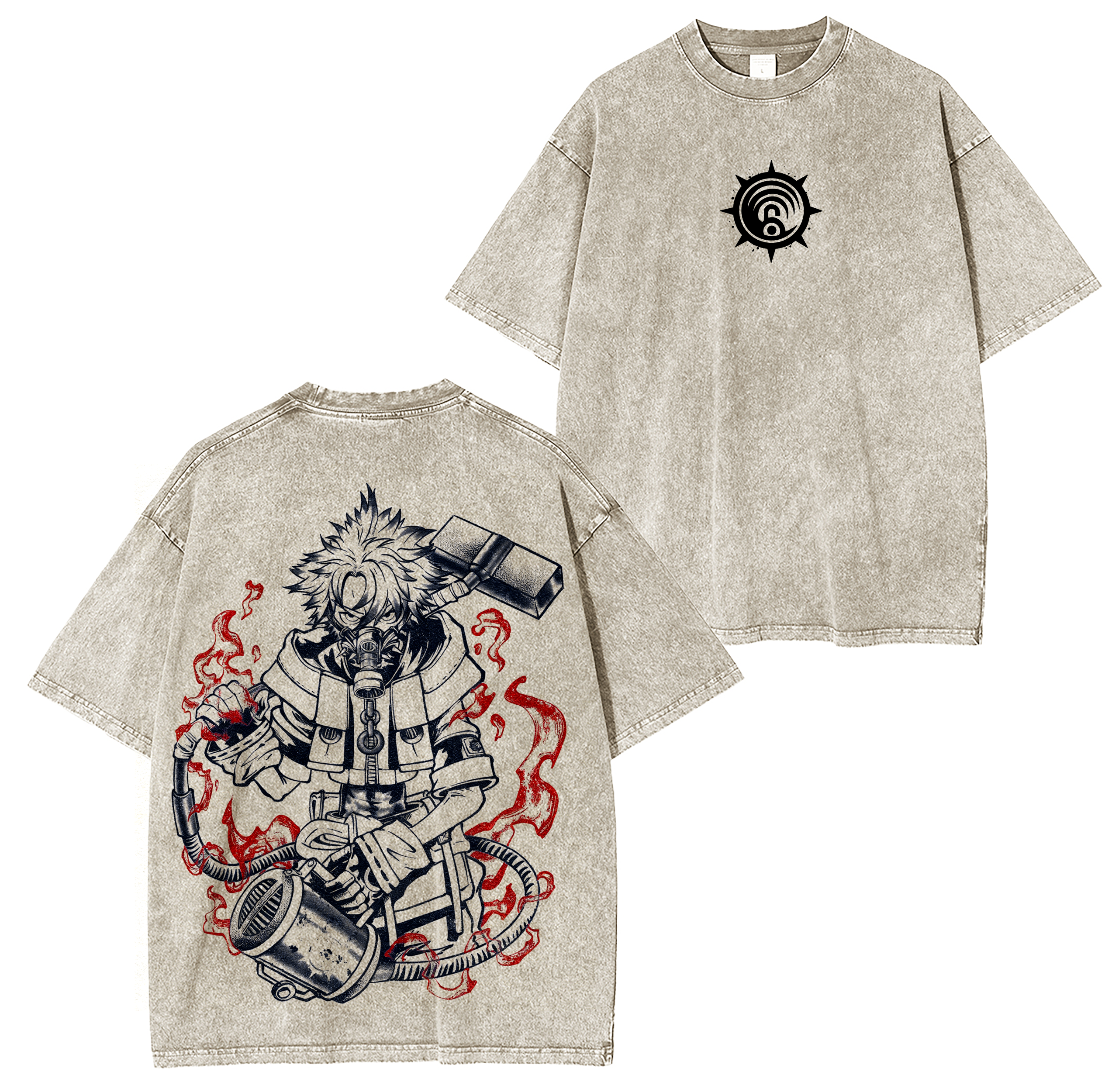 Gachiakuta  Anime Washed T-shirt/Crewneck/Hoodie