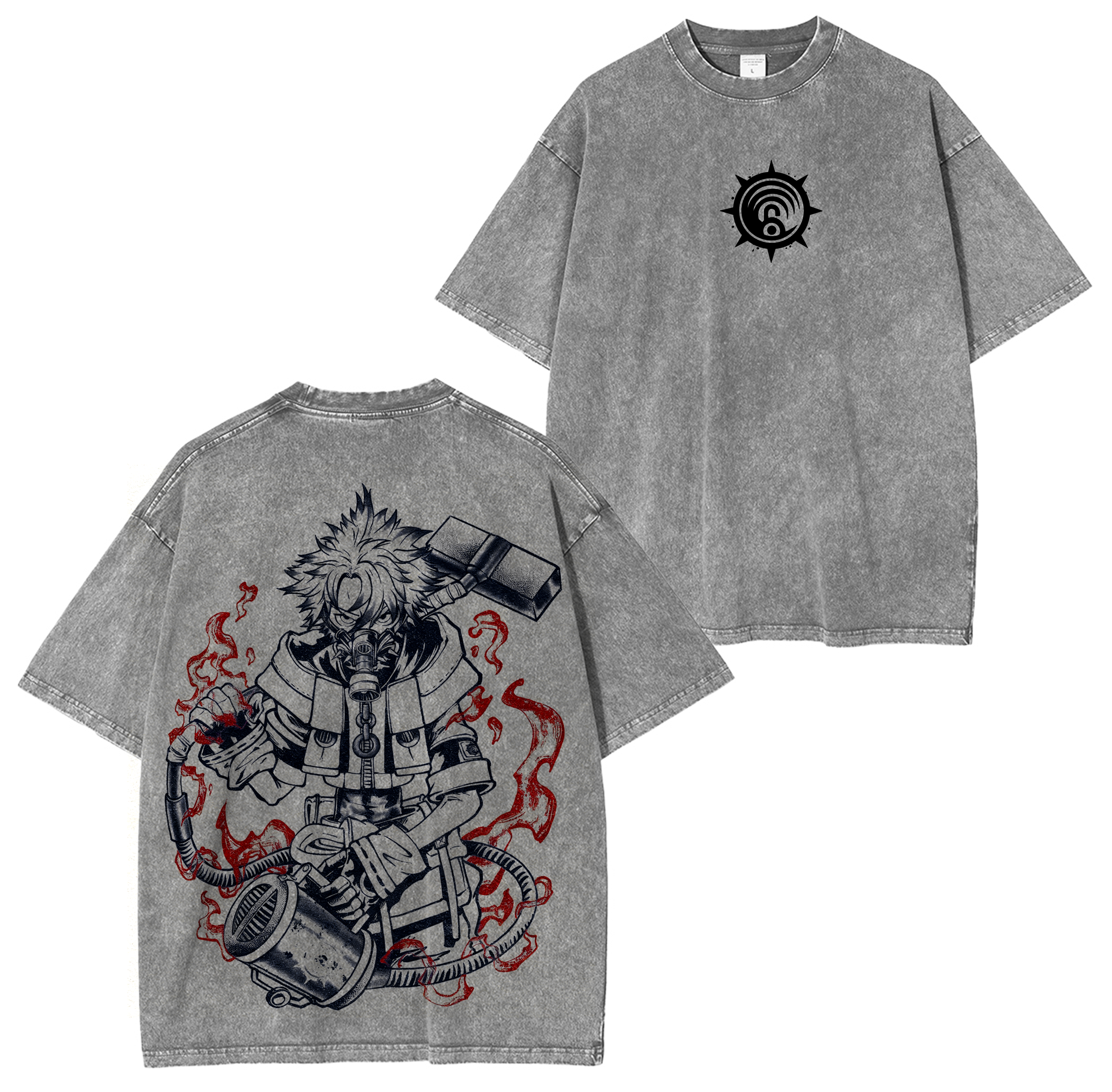 Gachiakuta  Anime Washed T-shirt/Crewneck/Hoodie