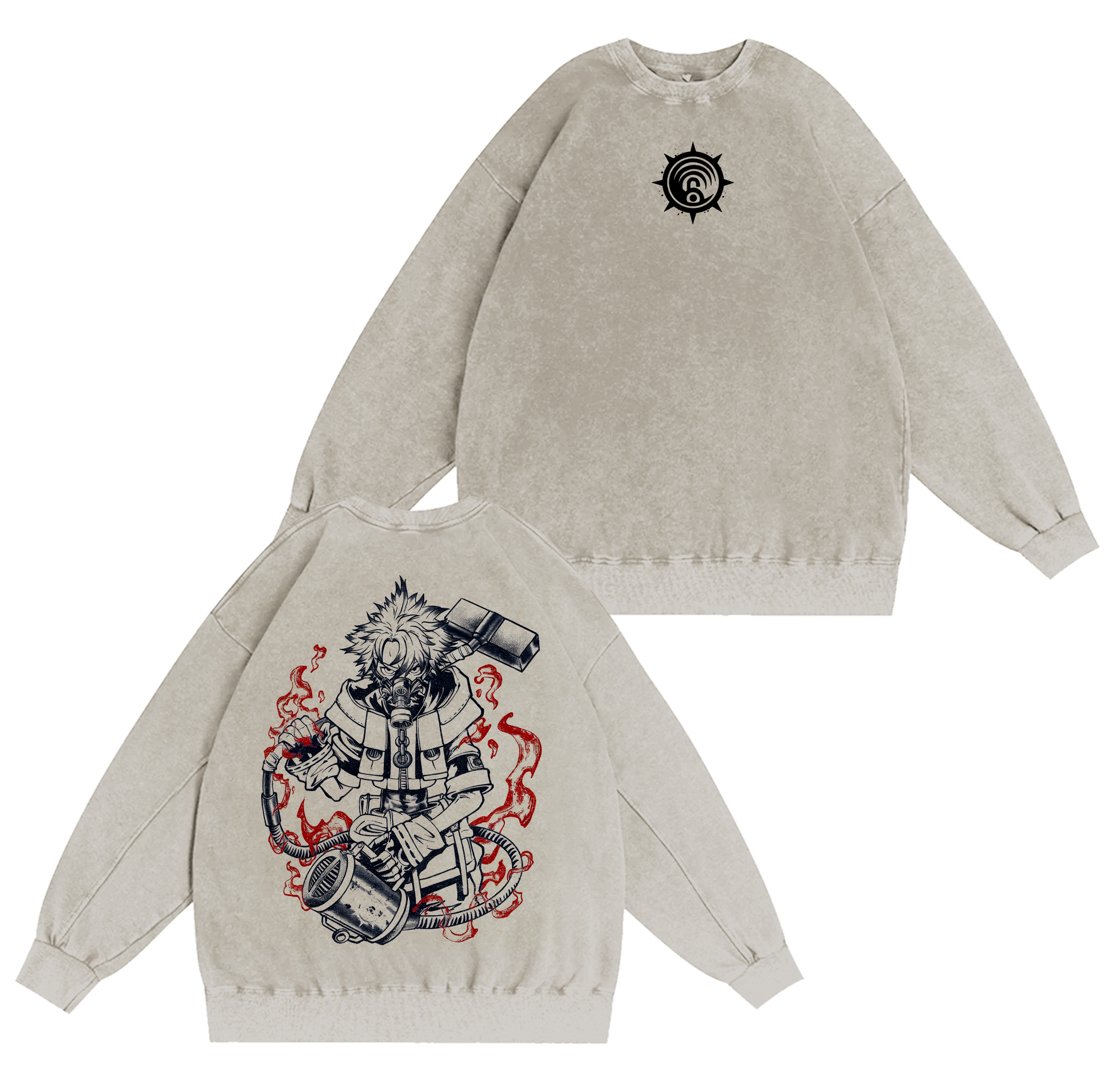 Gachiakuta  Anime Washed T-shirt/Crewneck/Hoodie