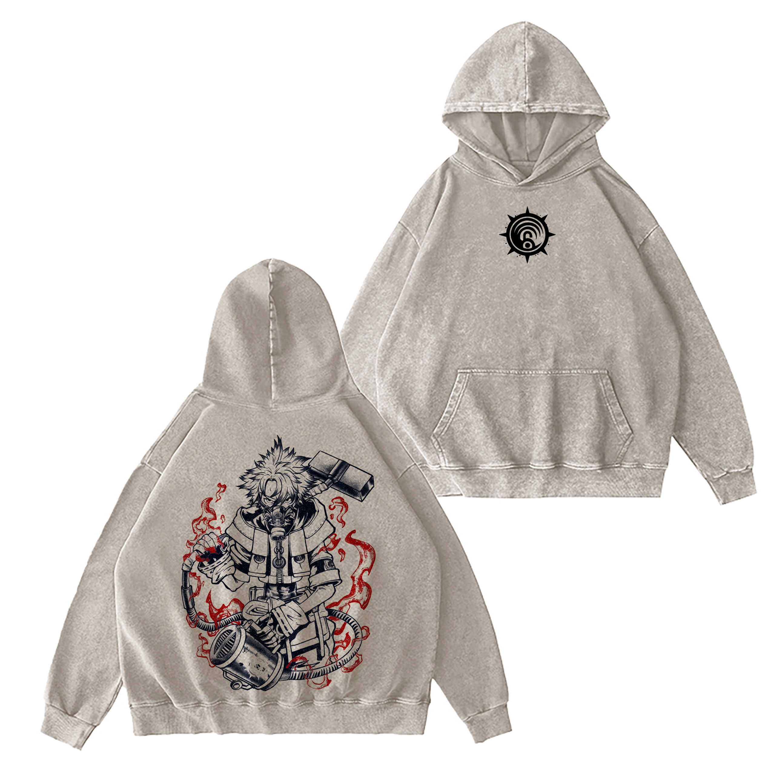 Gachiakuta  Anime Washed T-shirt/Crewneck/Hoodie