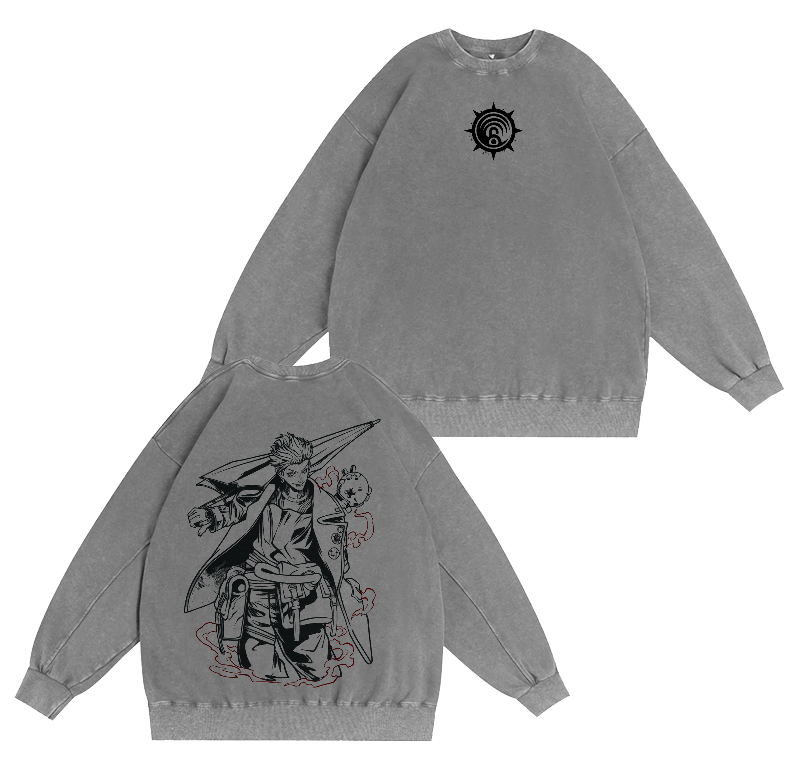 Gachiakuta  Anime Washed T-shirt/Crewneck/Hoodie